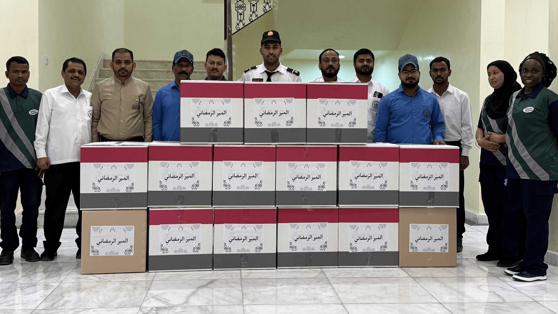 "أشغال الشارقة" تنظم مبادرة المير الرمضاني دعماً لعمال دبا الحصن