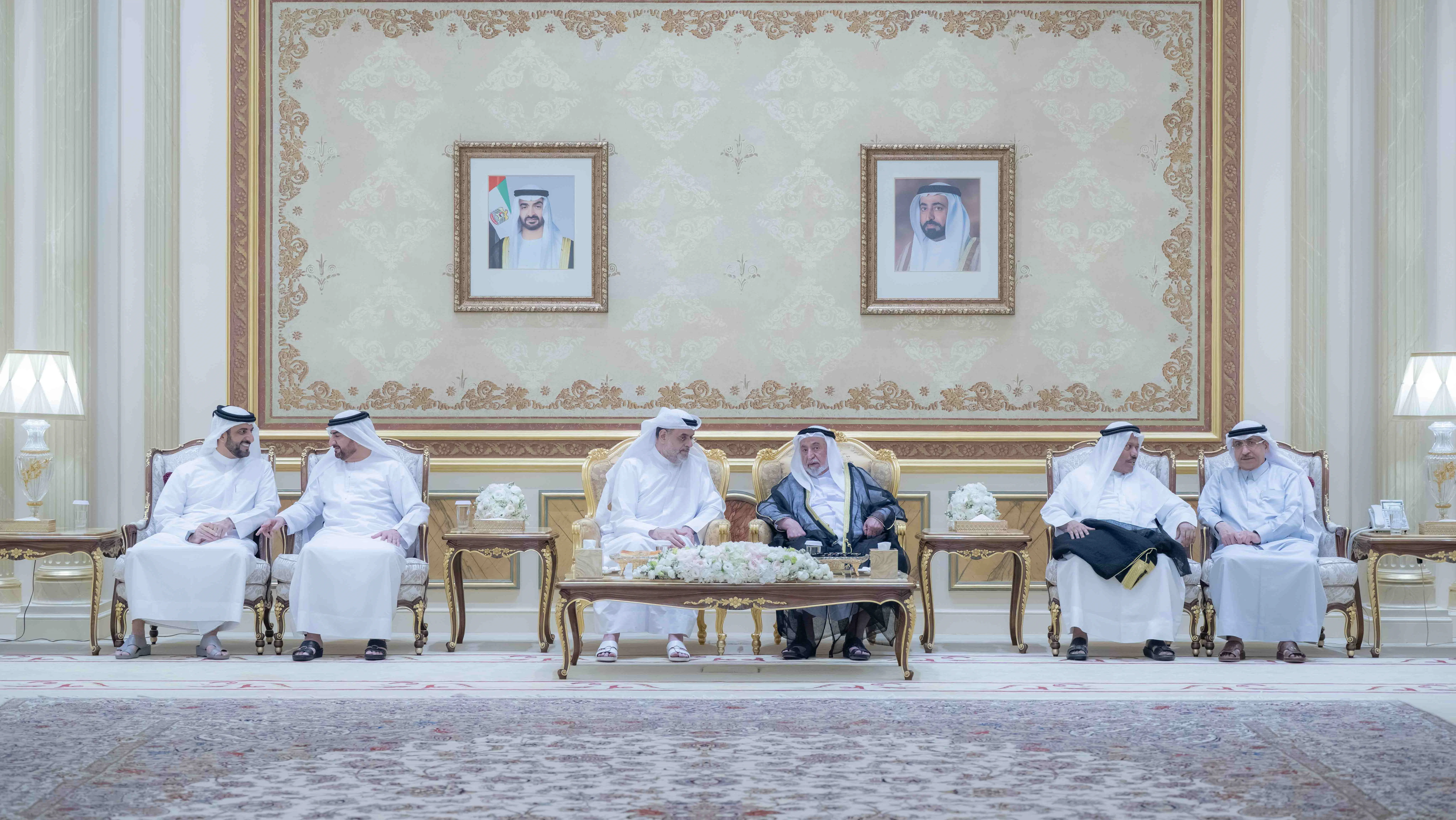 Ruler of Sharjah receives Ramadan well-wishers at Al Badee Palace 