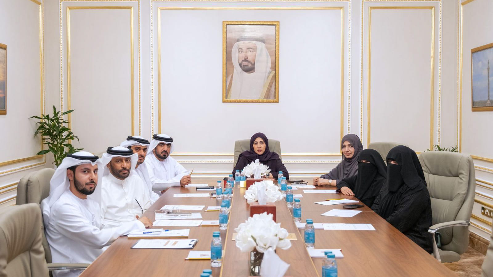 لجنة "التربية "باستشاري الشارقة تبحث خطط دعم القطاعات الحيوية