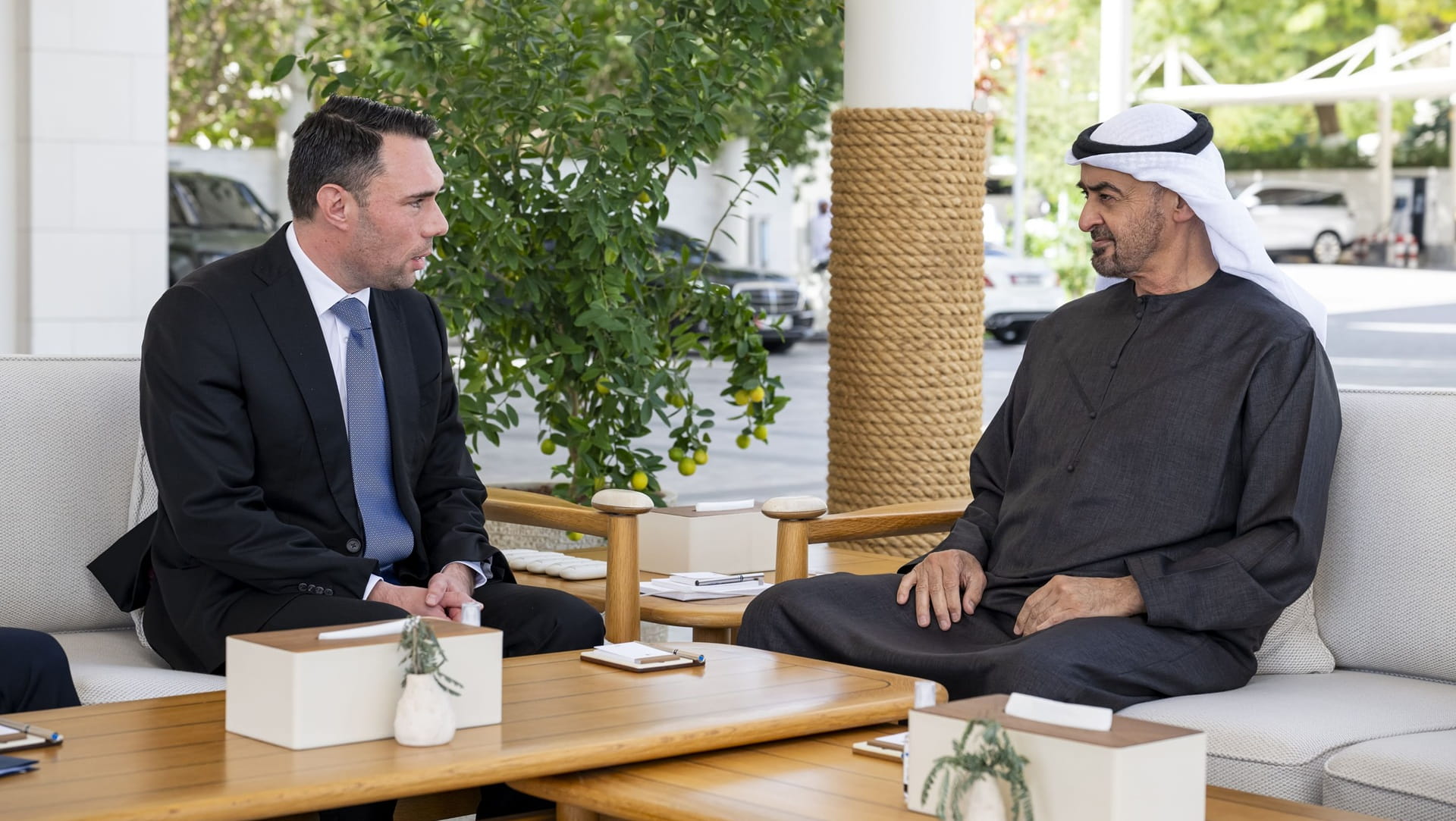 UAE President receives Hungary PM’s Chief Nat’l Security Adviser