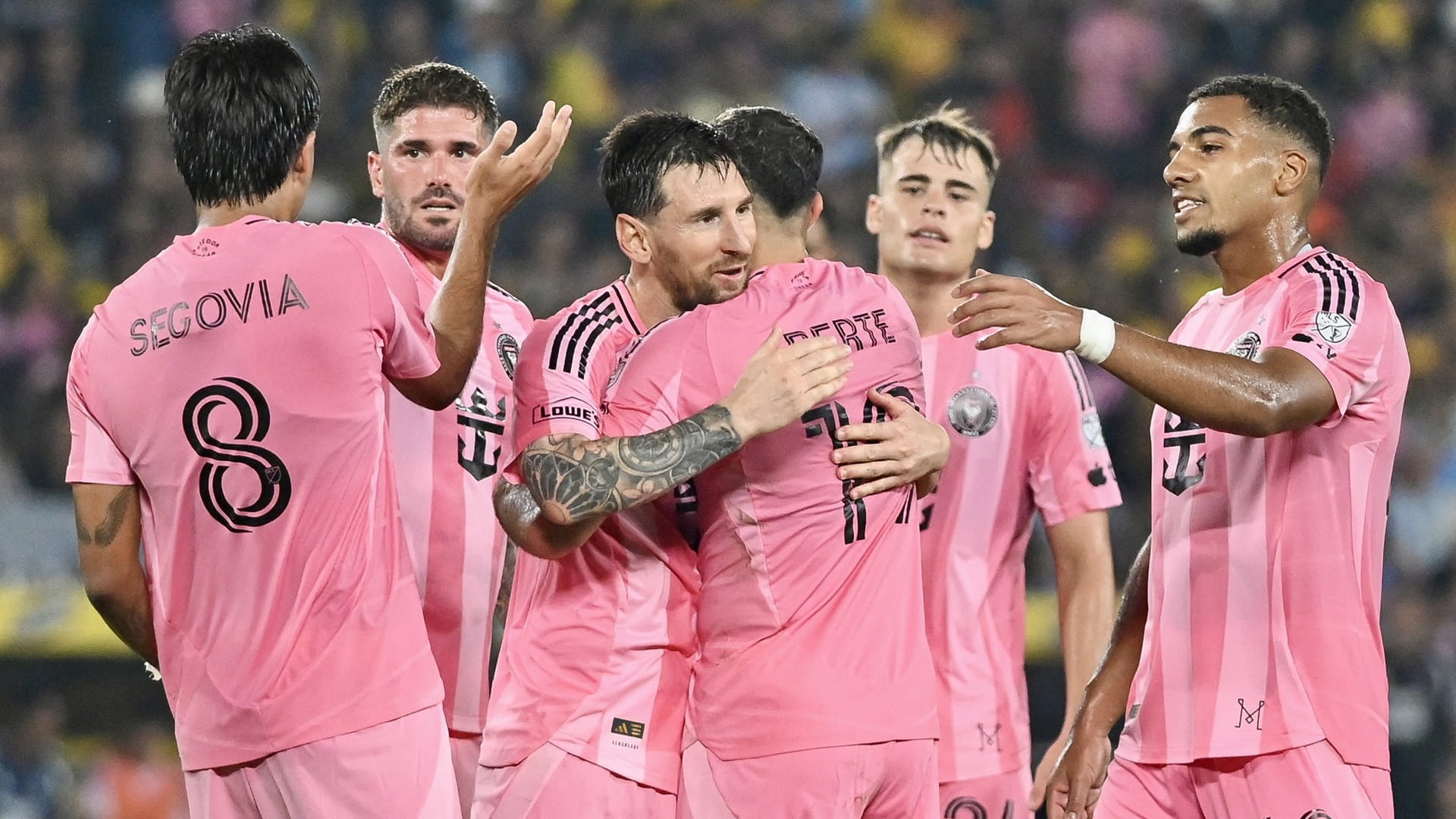 صورة بعنوان: ميسي يفتتح موسم الدوري الأميركي استعداداً لكأس العالم 