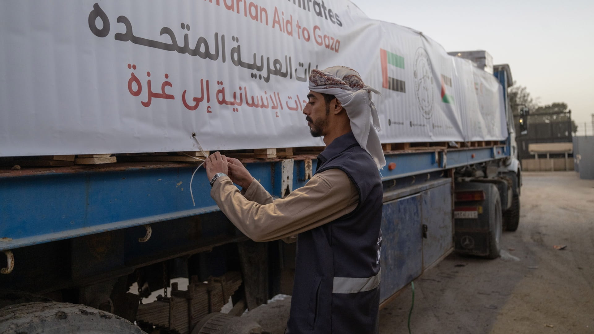 Chivalrous Knight 3’s humanitarian aid convoys arrive in Gaza 