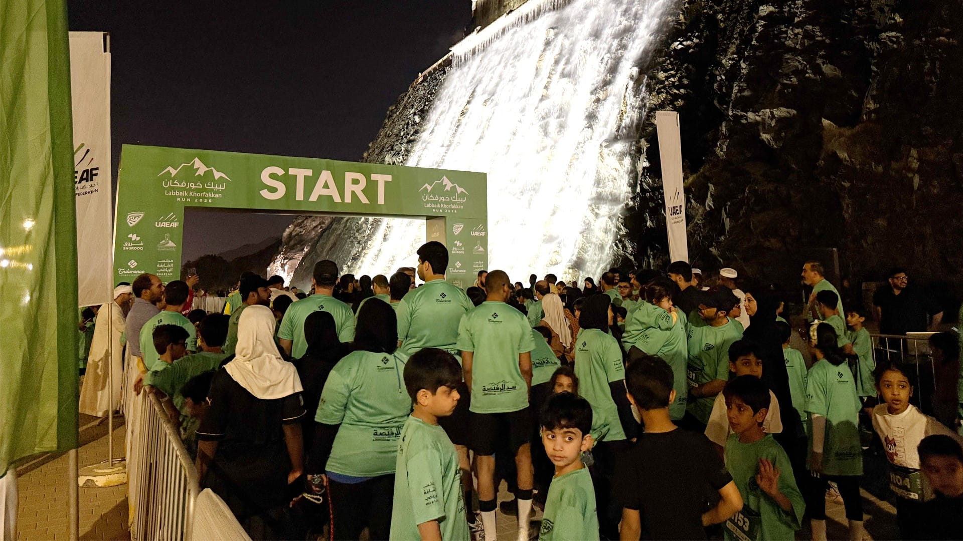 Saeed bin Saqr witnesses “Labbaik Khorfakkan” Run launch