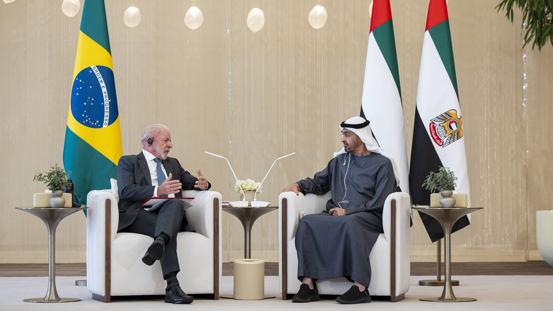 UAE, Brazil Presidents discuss bilateral cooperation