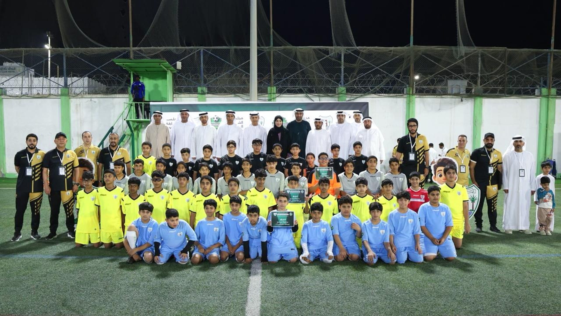 نادي دبا الحصن يدشن بطولته الرمضانية الرابعة لكرة القدم