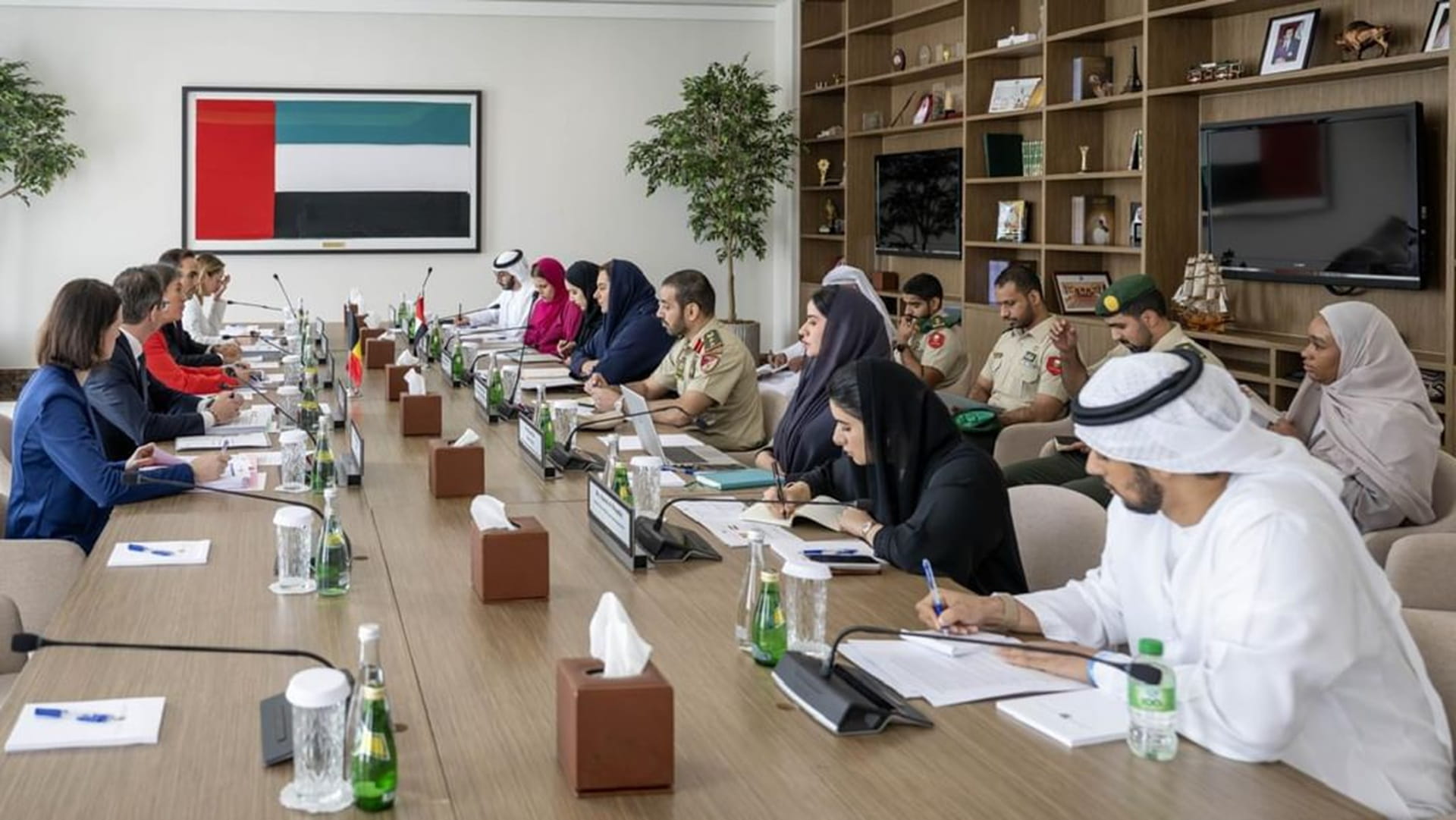 صورة بعنوان: الإمارات وبلجيكا تعقدان الجولة الثالثة للمشاورات السياسية 