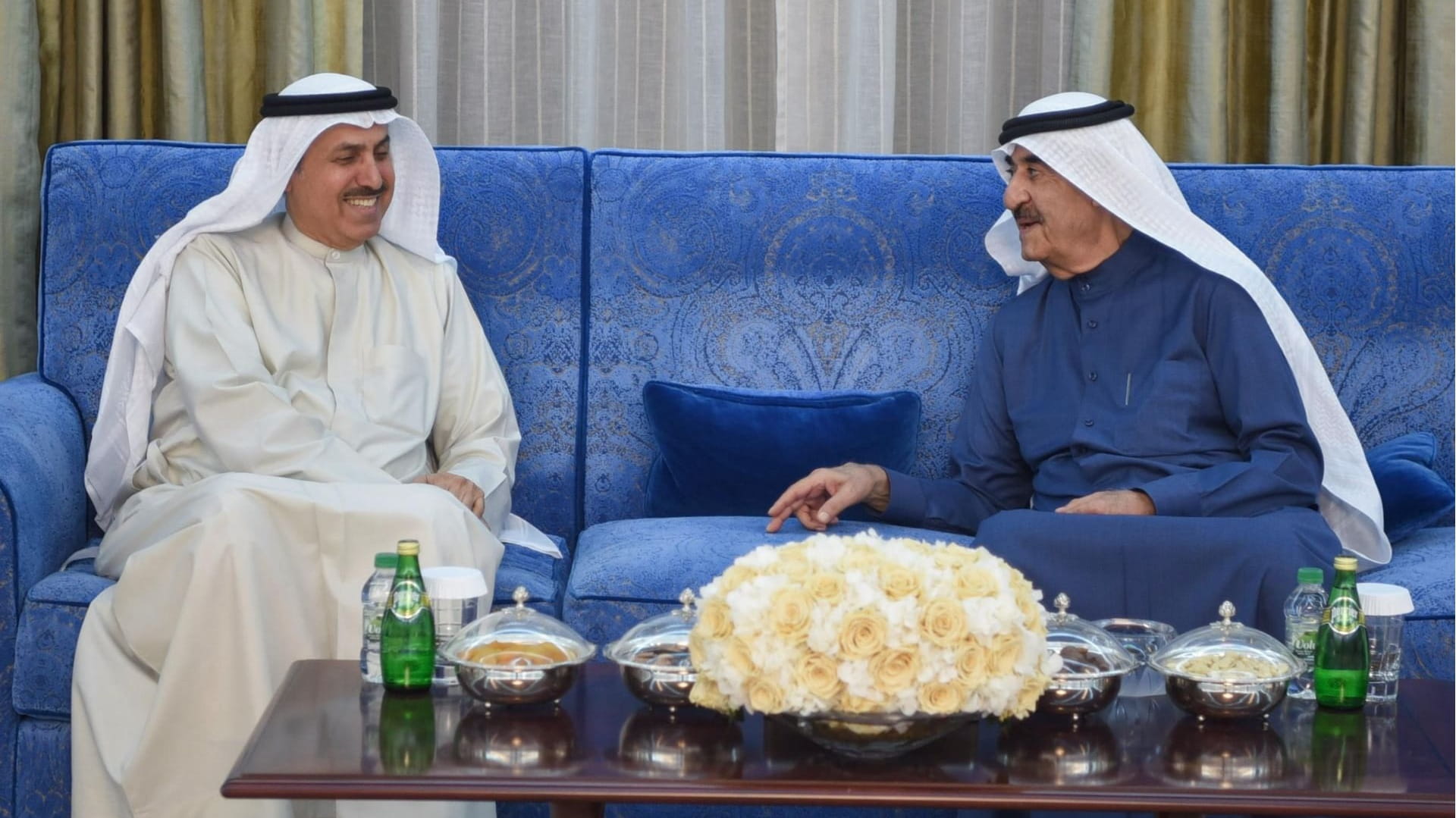 صورة بعنوان: حاكم أم القيوين يستقبل رئيس وأعضاء المجلس الوطني الاتحادي 