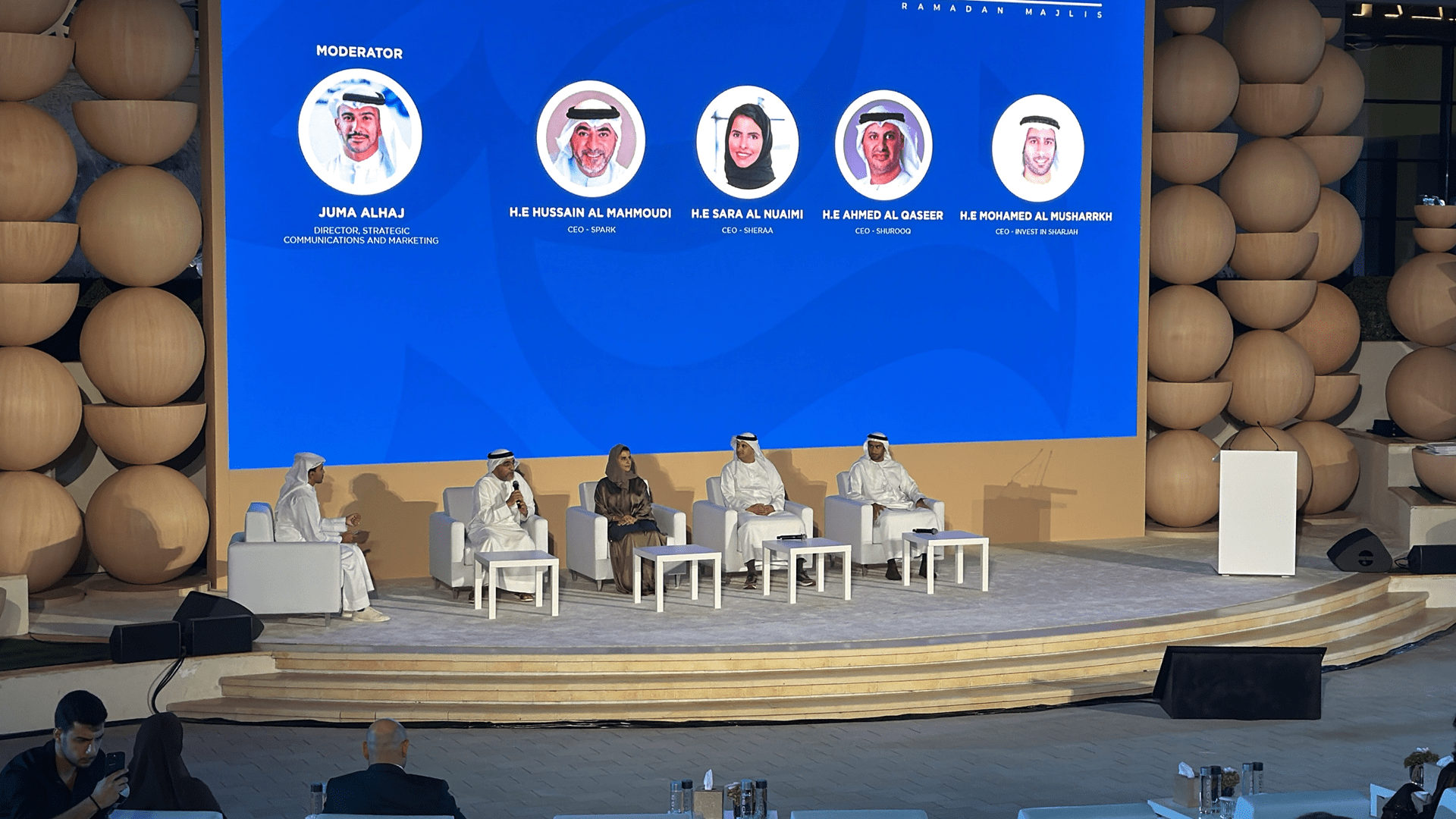 Bodour Al Qasimi attends Sharjah Ramadan Majlis