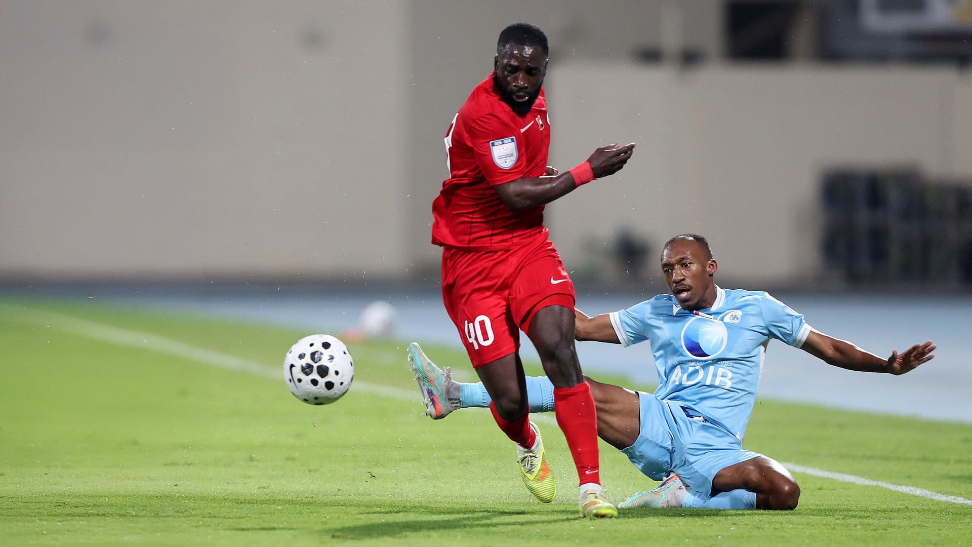 دوري أدنوك للمحترفين.. بني ياس يفوز على البطائح بهدف وامبا 