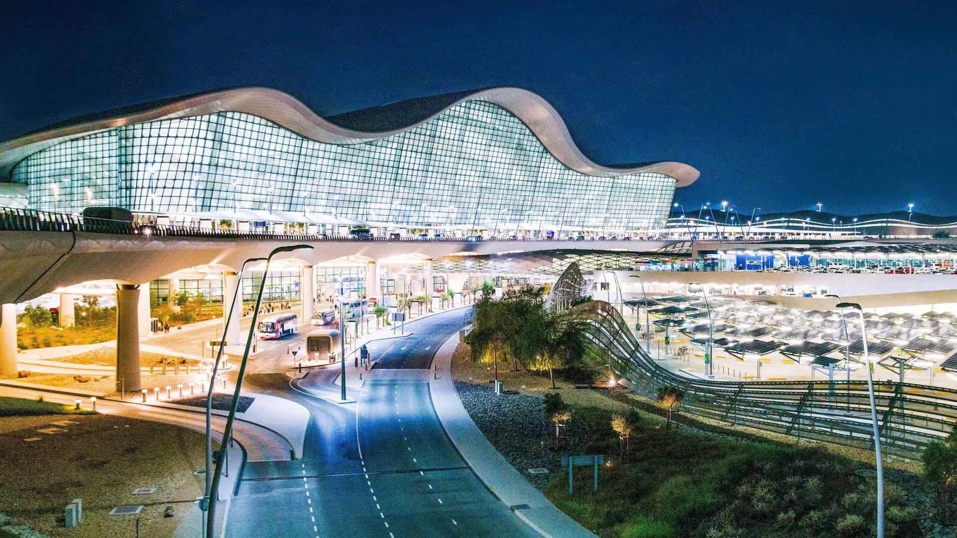 Image for the title: Drone debris incident at Zayed Airport; 1 dead 