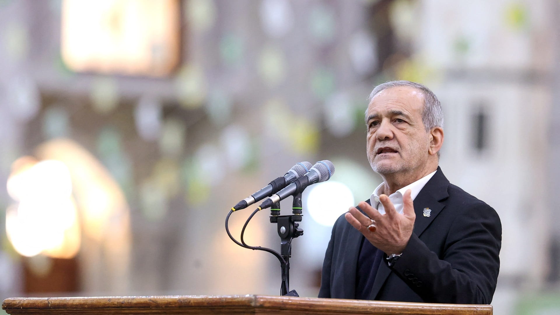 Image for the title: Iran president: Avenging Khamenei 'legitimate duty and right' 