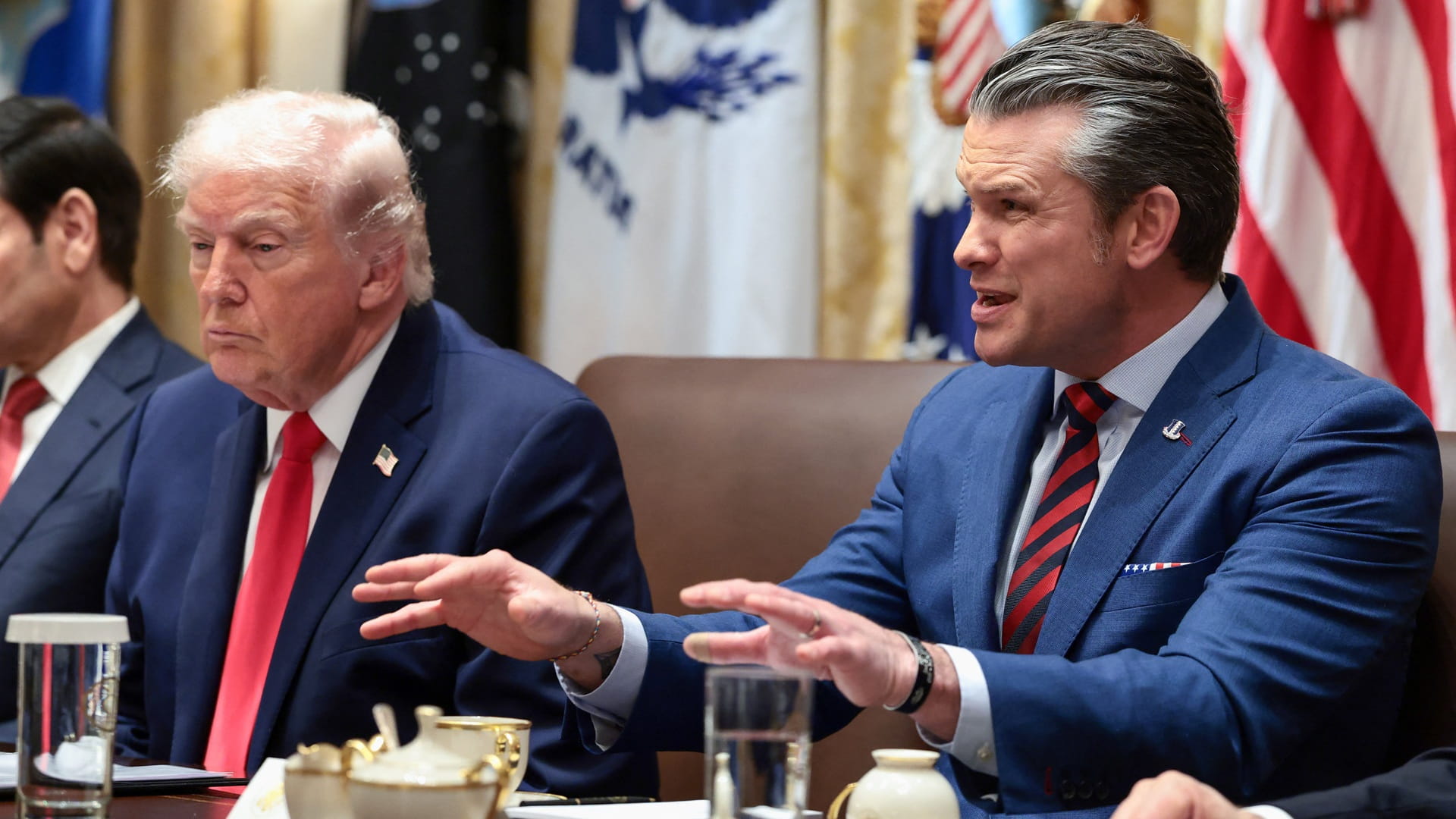 صورة بعنوان: وزير الدفاع الأميركي يمتنع عن تحديد جدول زمني للحرب على إيران 