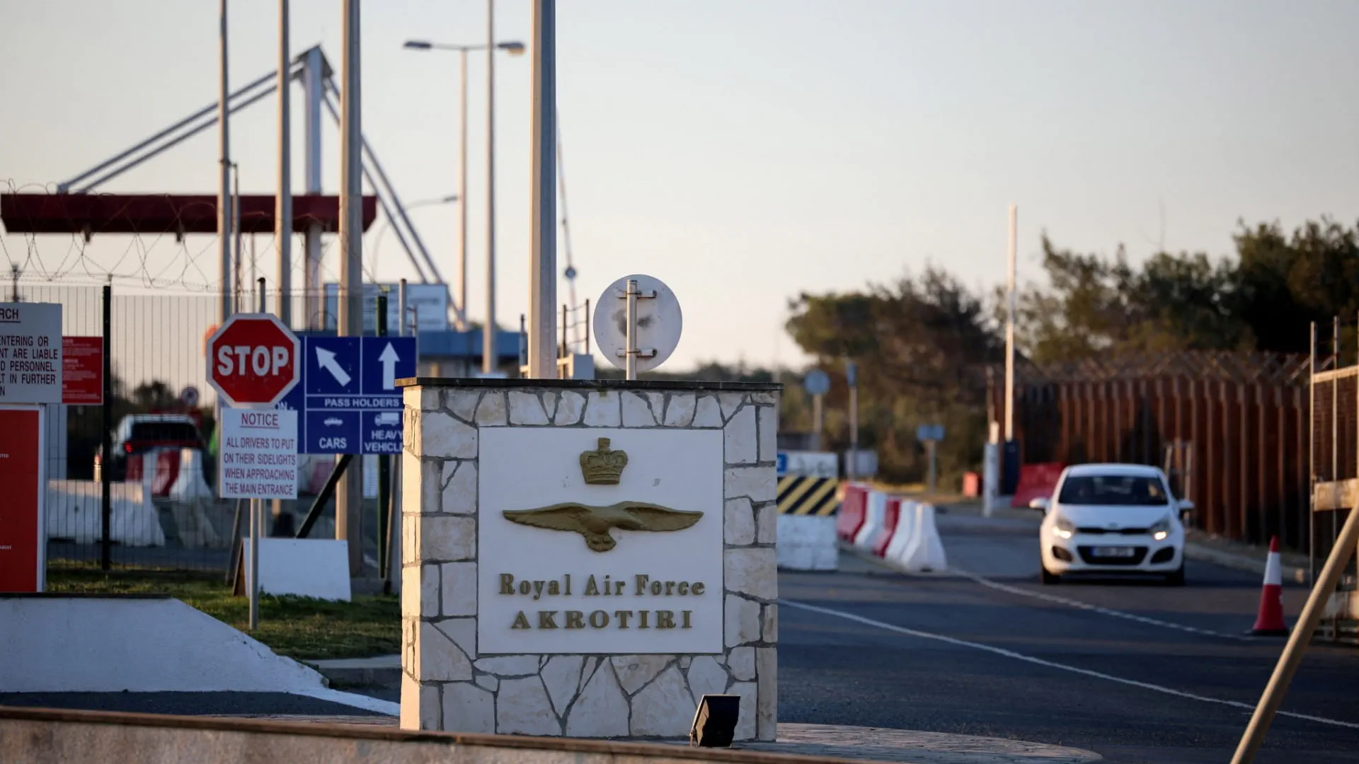 Iranian drone hits runway of UK base in Cyprus