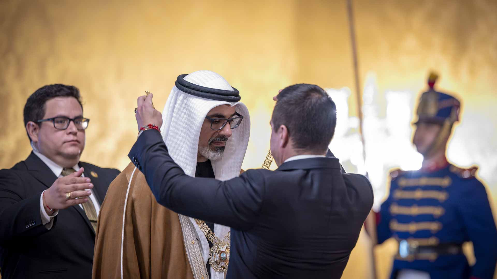 President of Ecuador honours AD CP with National Order of Merit