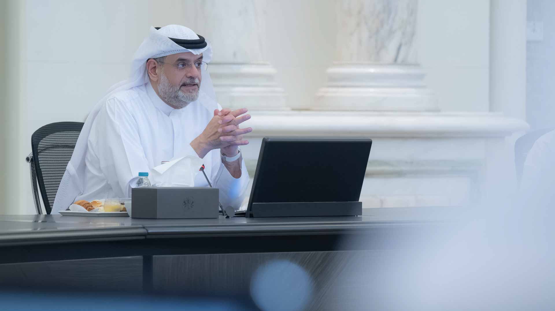 Sharjah Crown Prince at the meeting