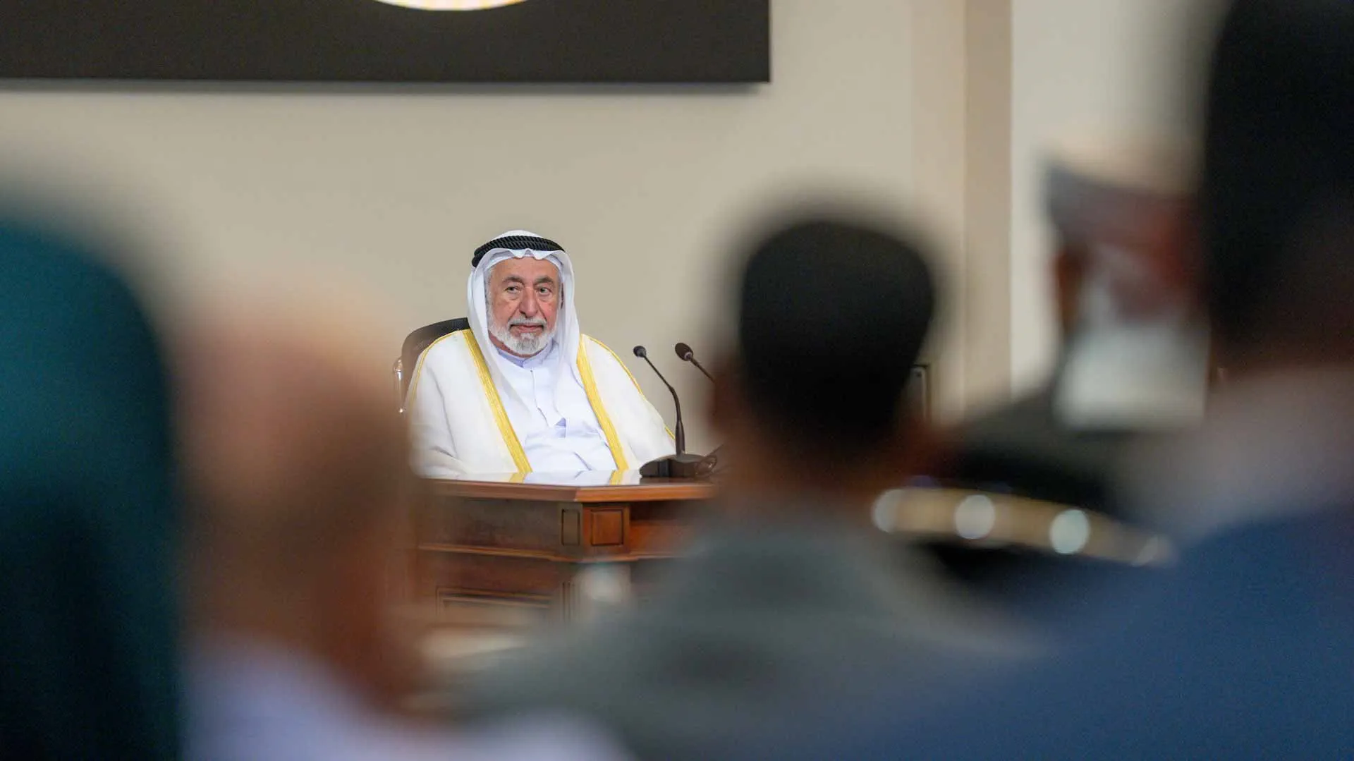 Sharjah Ruler at the honouring ceremony