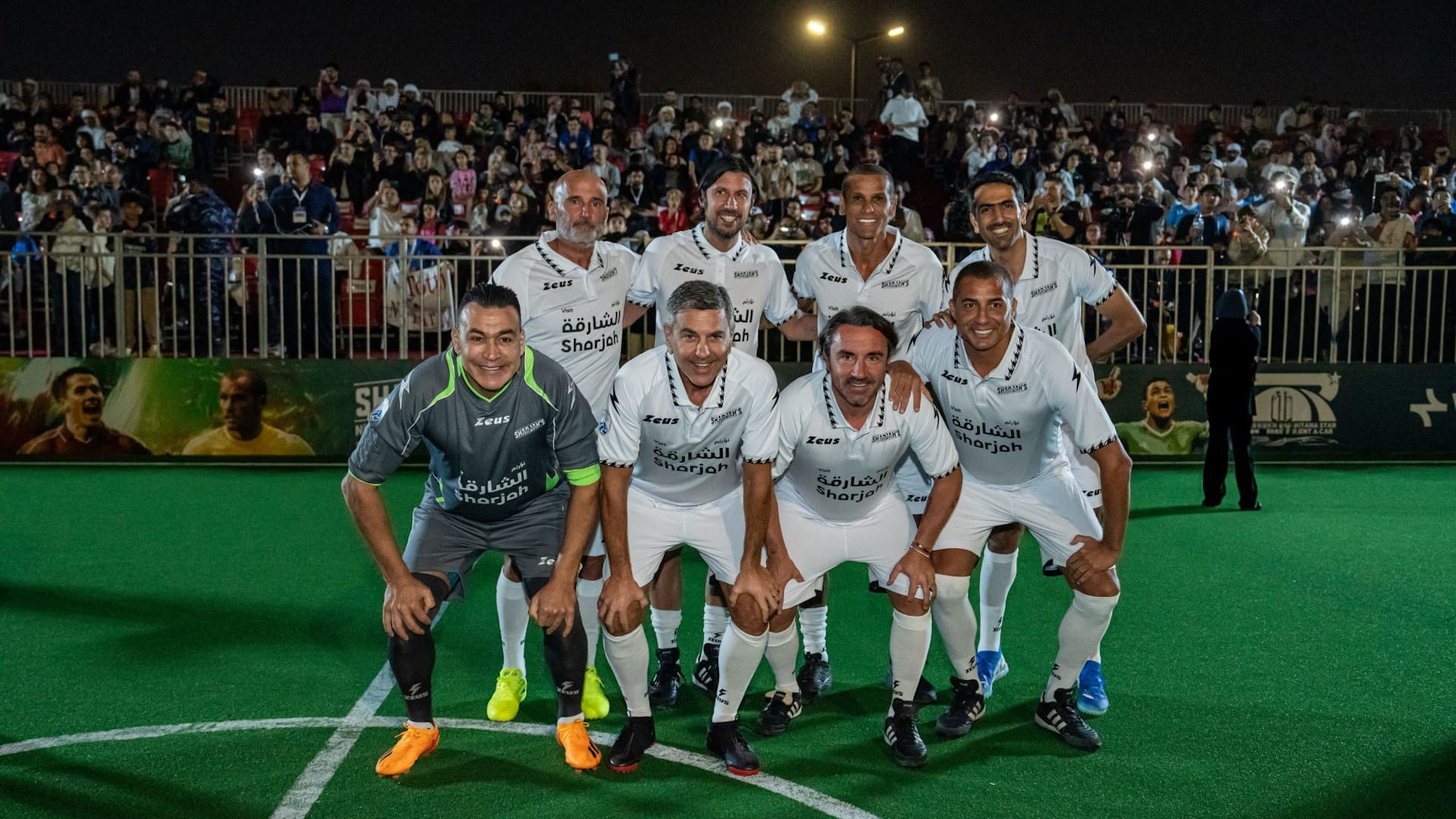 الشارقة تستضيف أبرز أساطير كرة القدم على مستوى العالم في 7 يناير