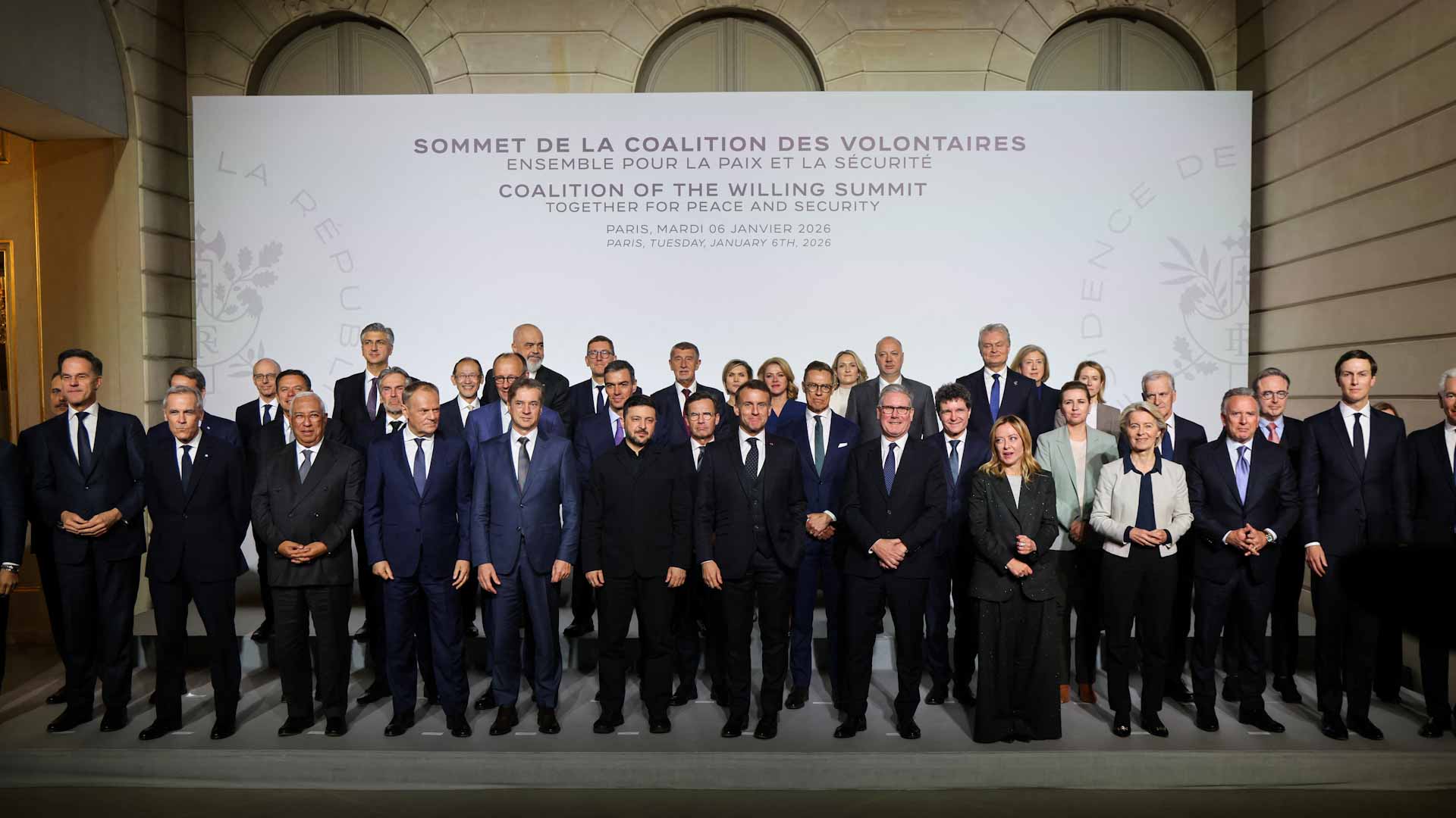 35دولة تمنح أوكرانيا ضمانات أمنية وزيلينسكي يدعو للالتزام القانوني 