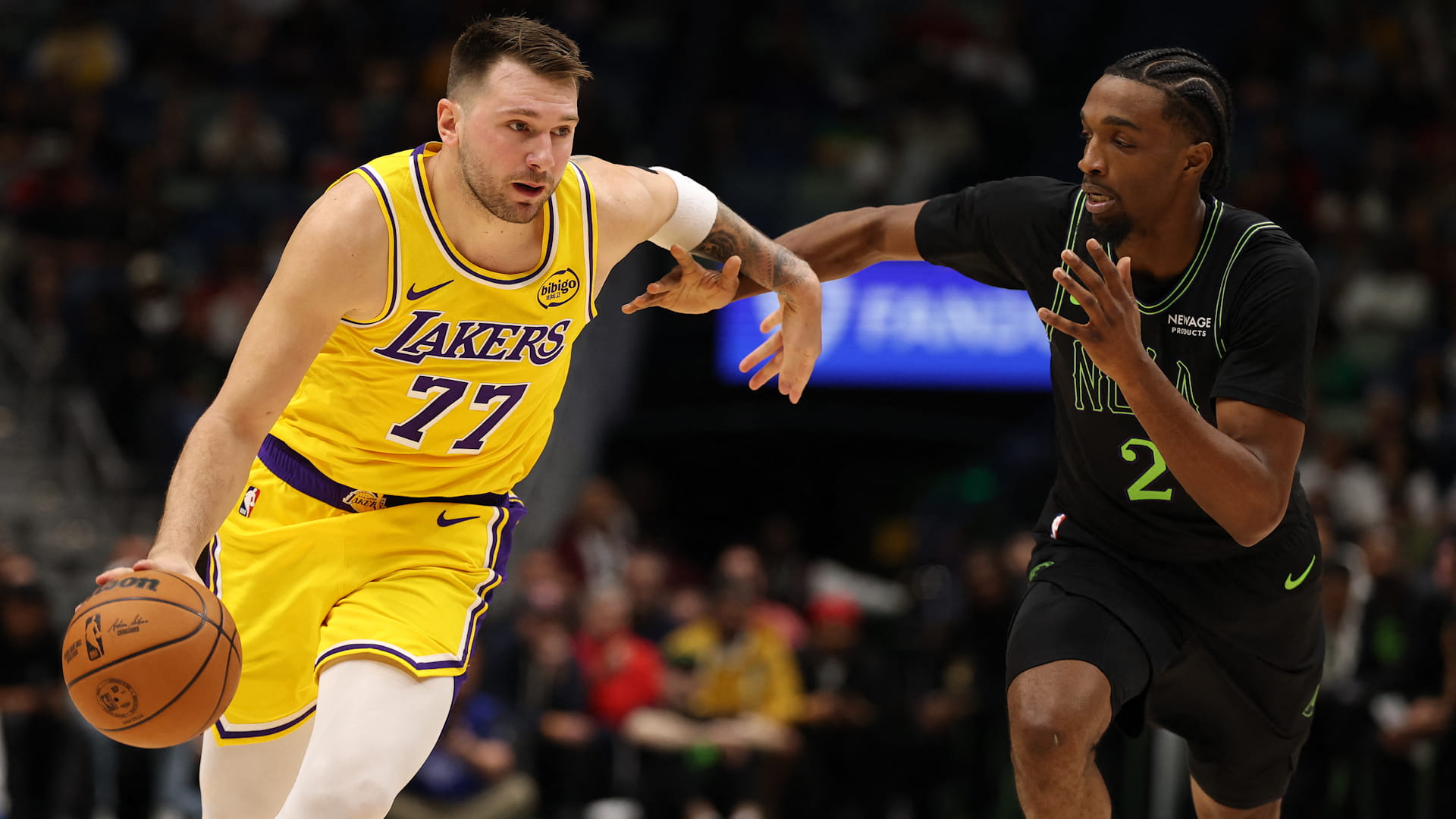 ليكرز يتخطى نيو أورليانز بيليكانز في دوري السلة الأميركي  