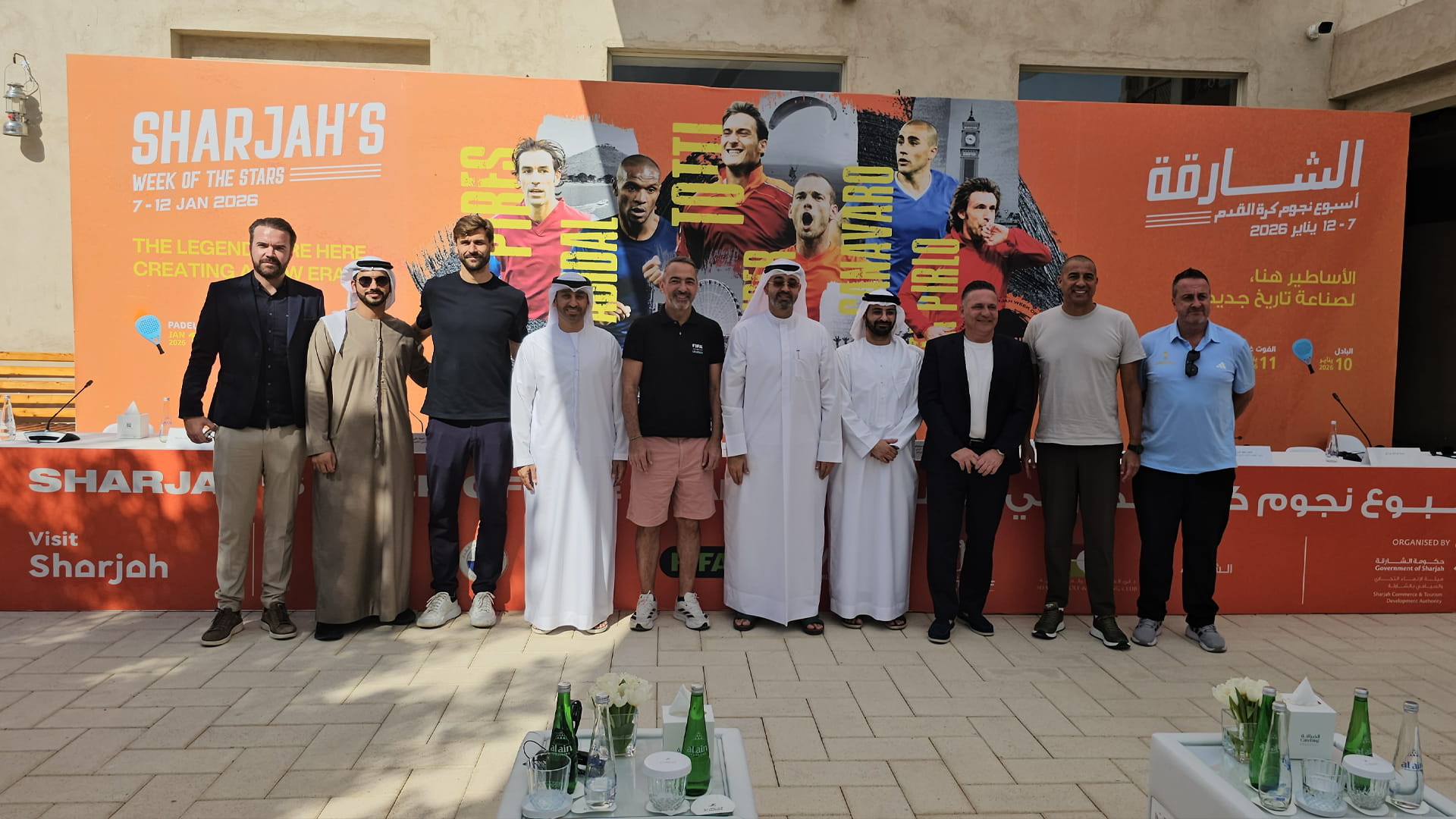 Sharjah hosts fourth Football Stars Week with 36 global legends 