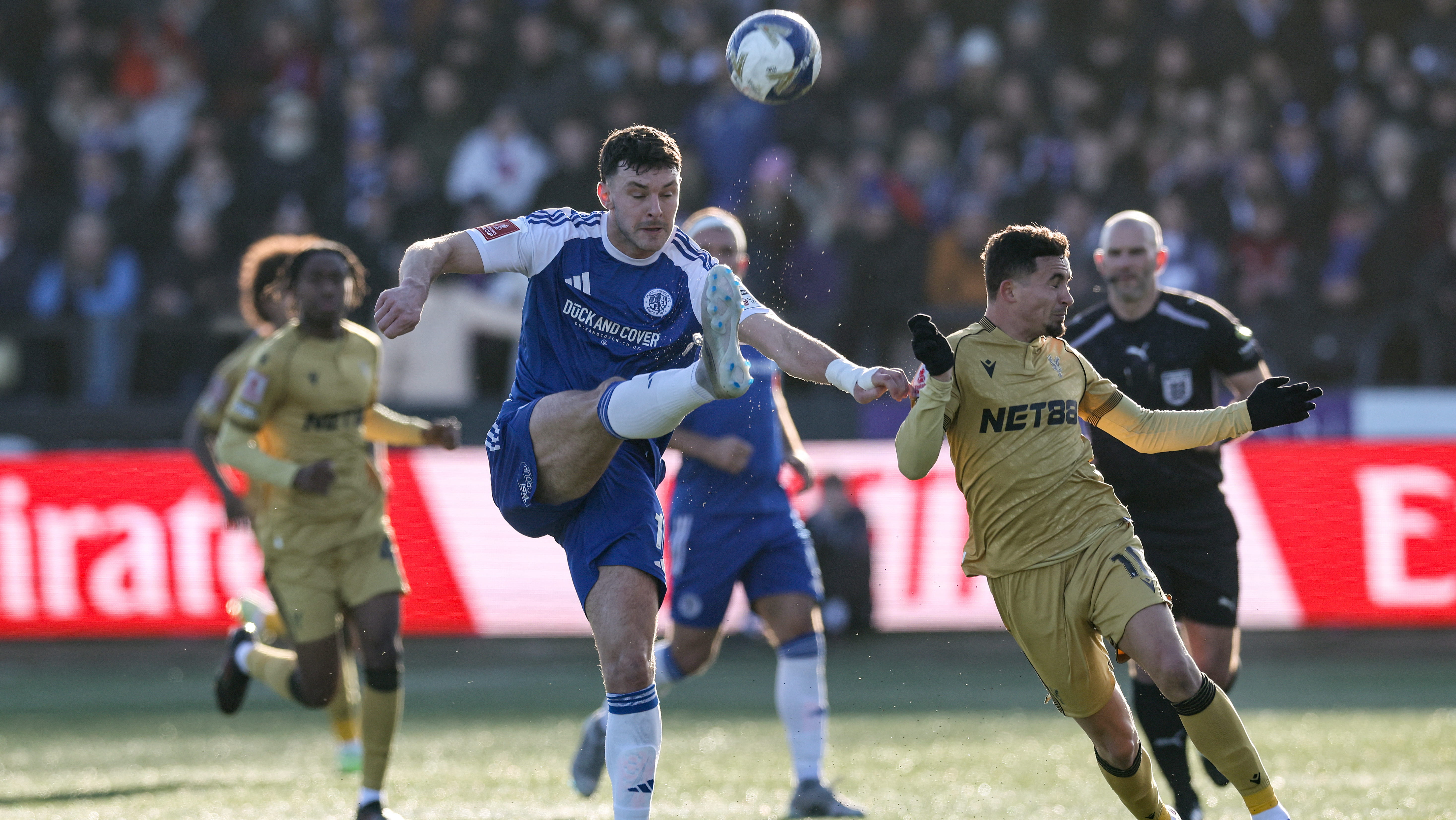 FA Cup: Macclesfield upsets Palace, Manchester City dominates 