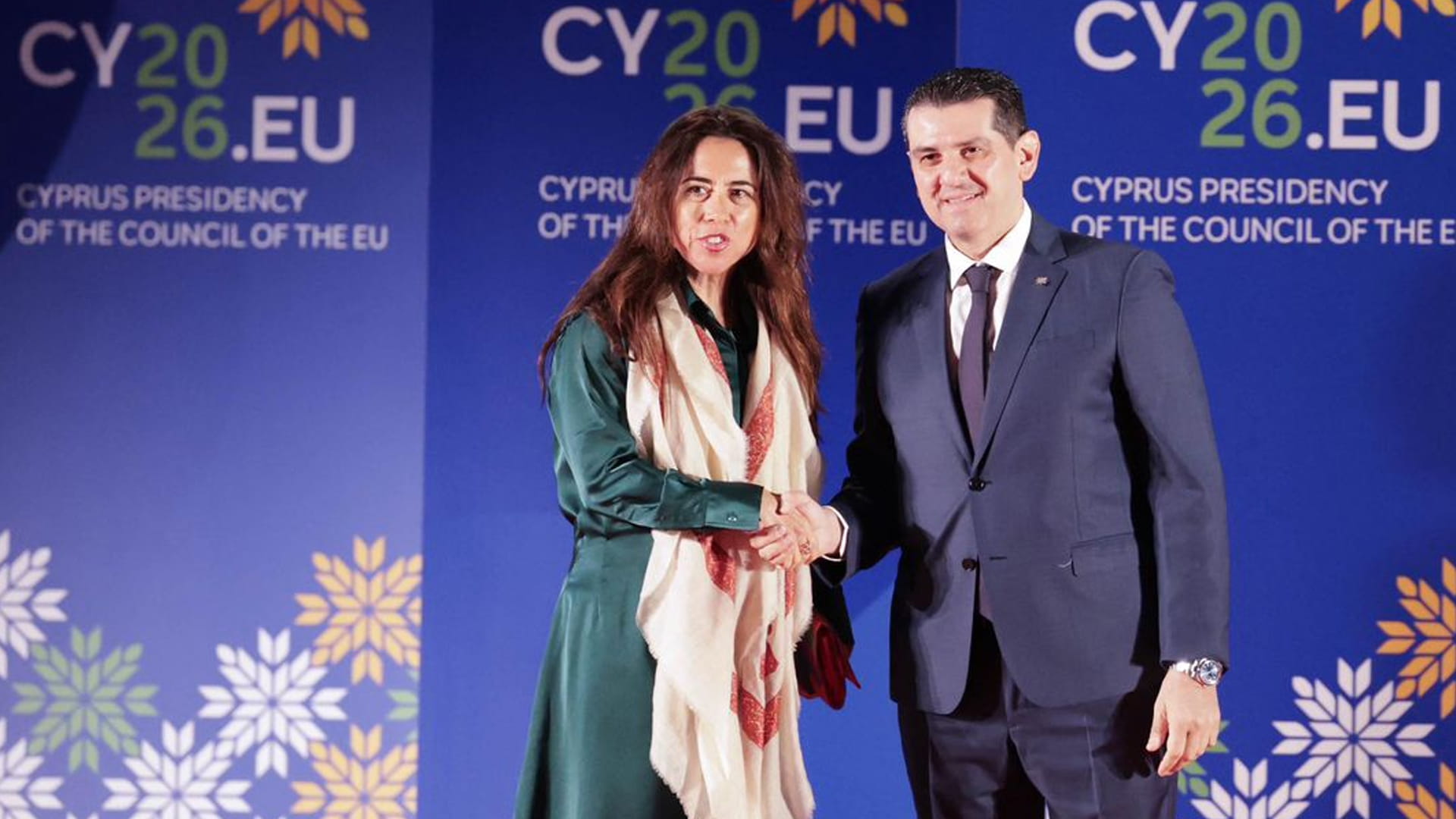 Lana Nusseibeh represents UAE at EU Council Presidency ceremony 