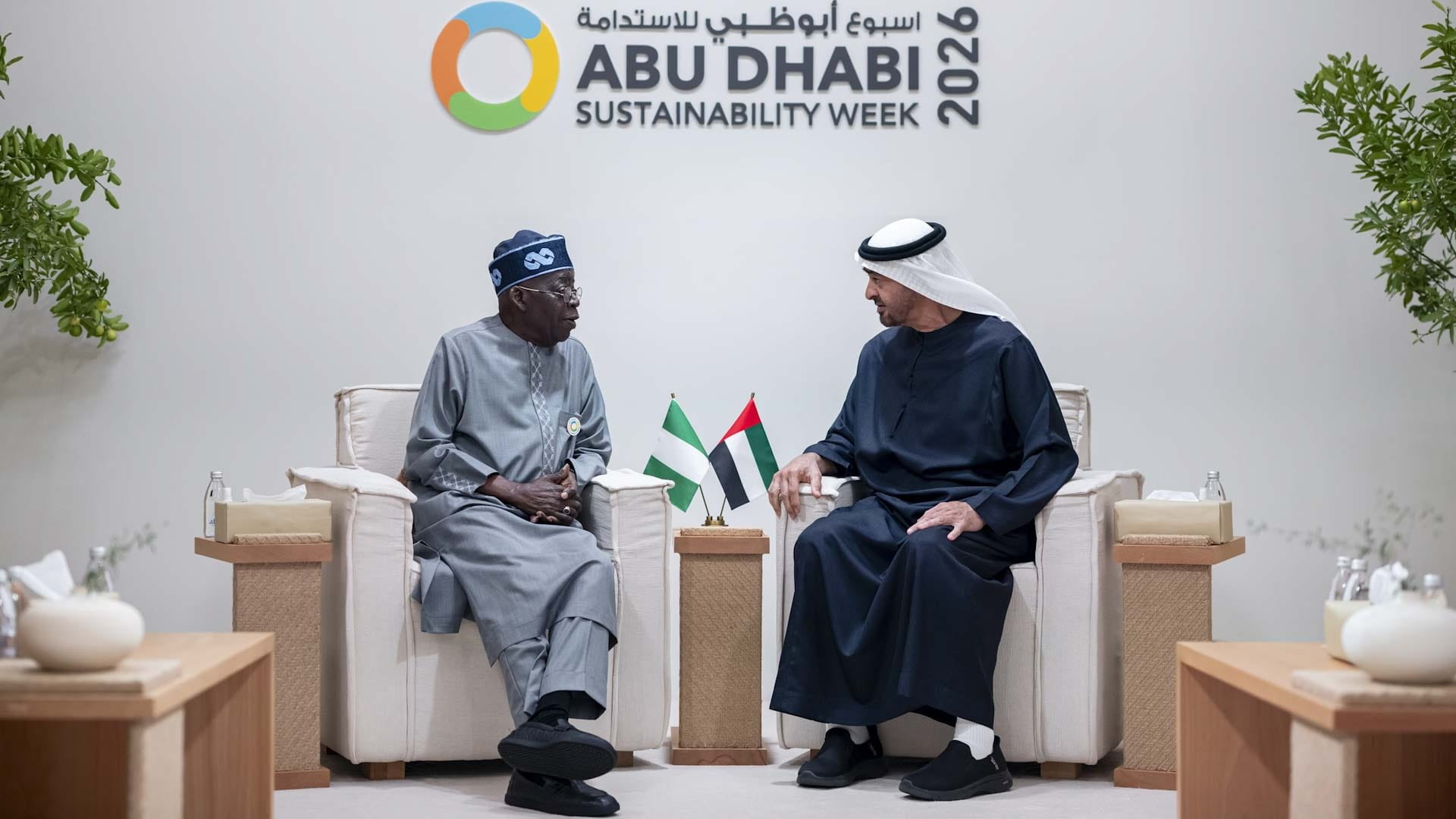 UAE and Nigeria Presidents hold talks on deepening cooperation 