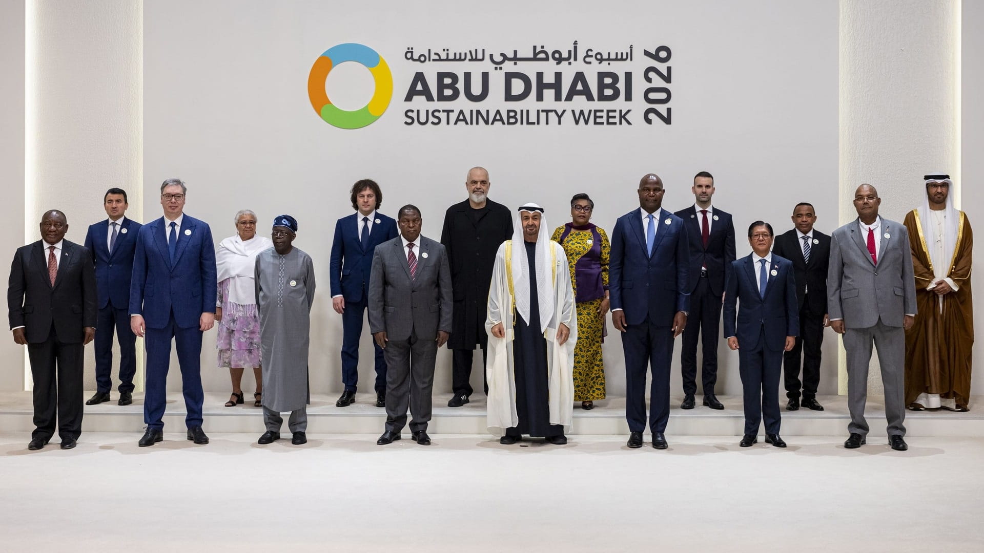 UAE President attends opening of Abu Dhabi Sustainability Week 
