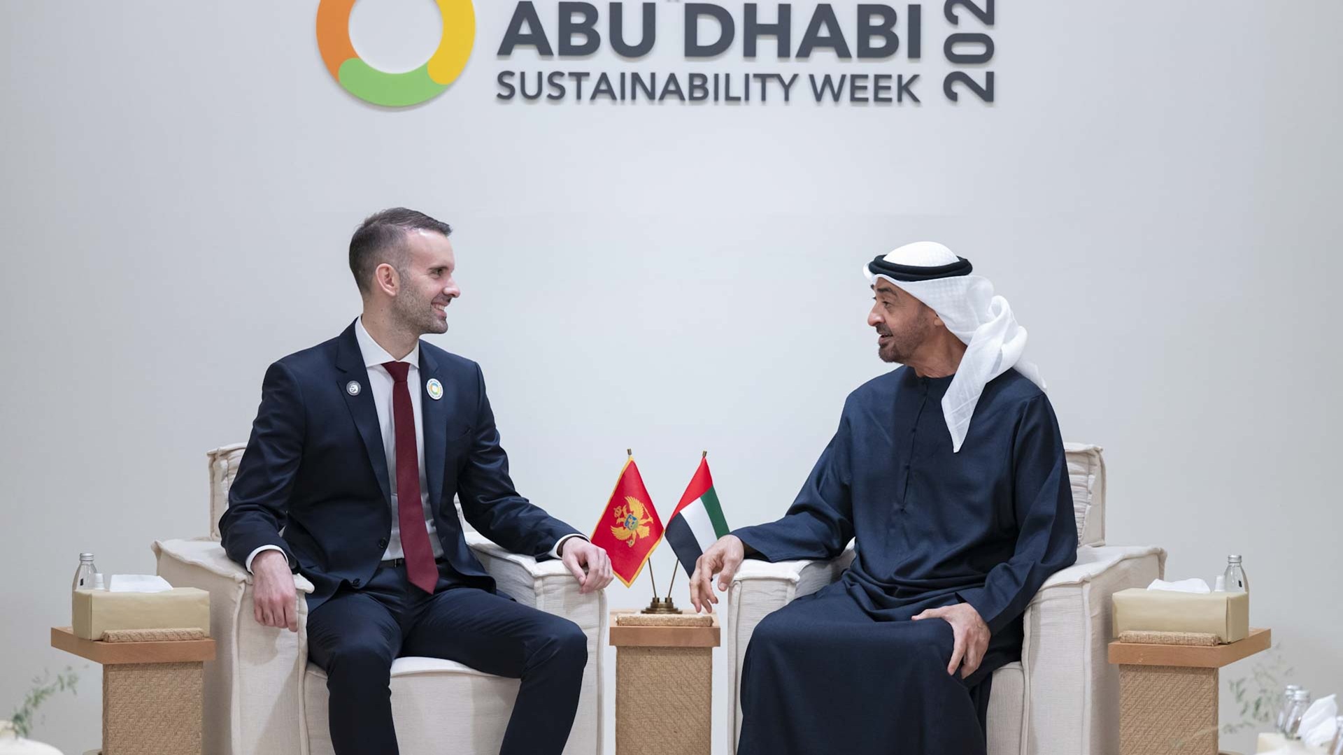 UAE President, Montenegro PM strengthen bilateral ties 
