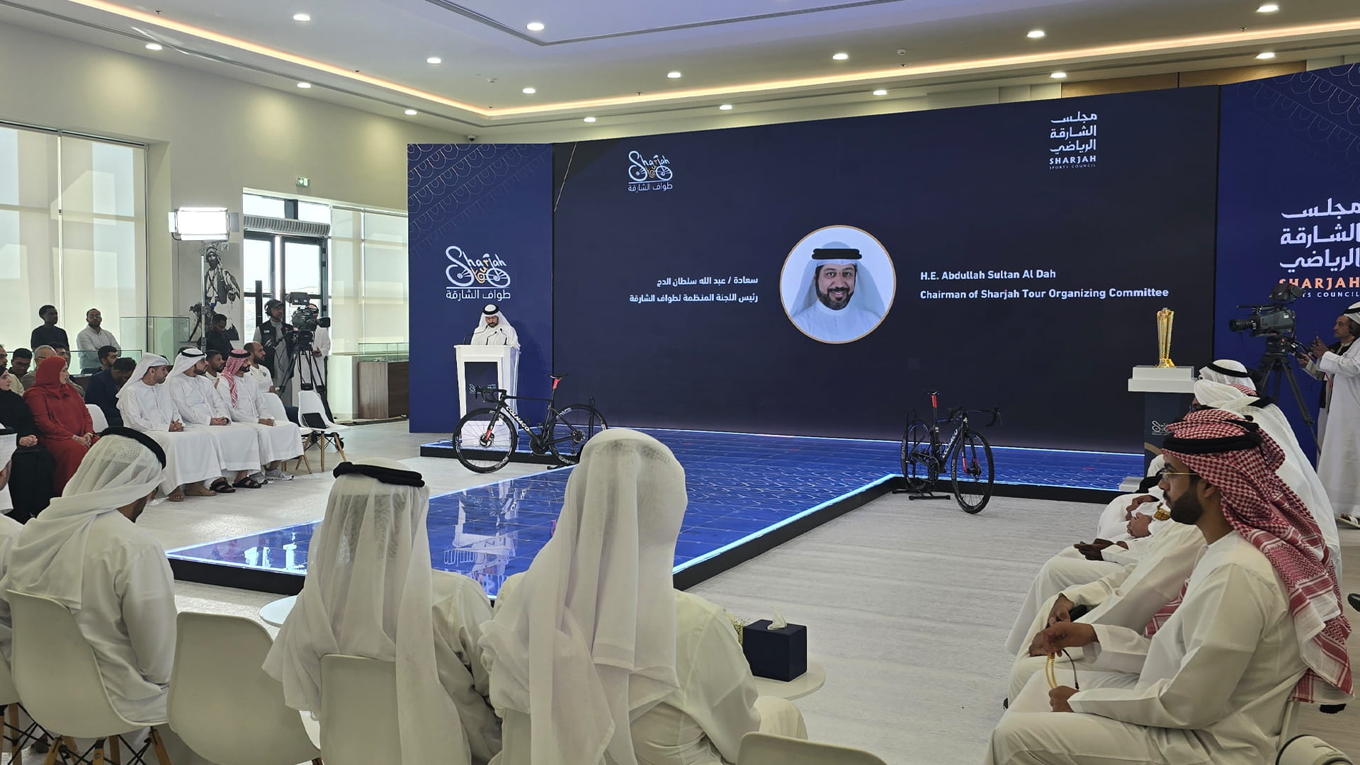 Abdullah Al Dah Sharjah Cycling Tour to start from Flag Island 