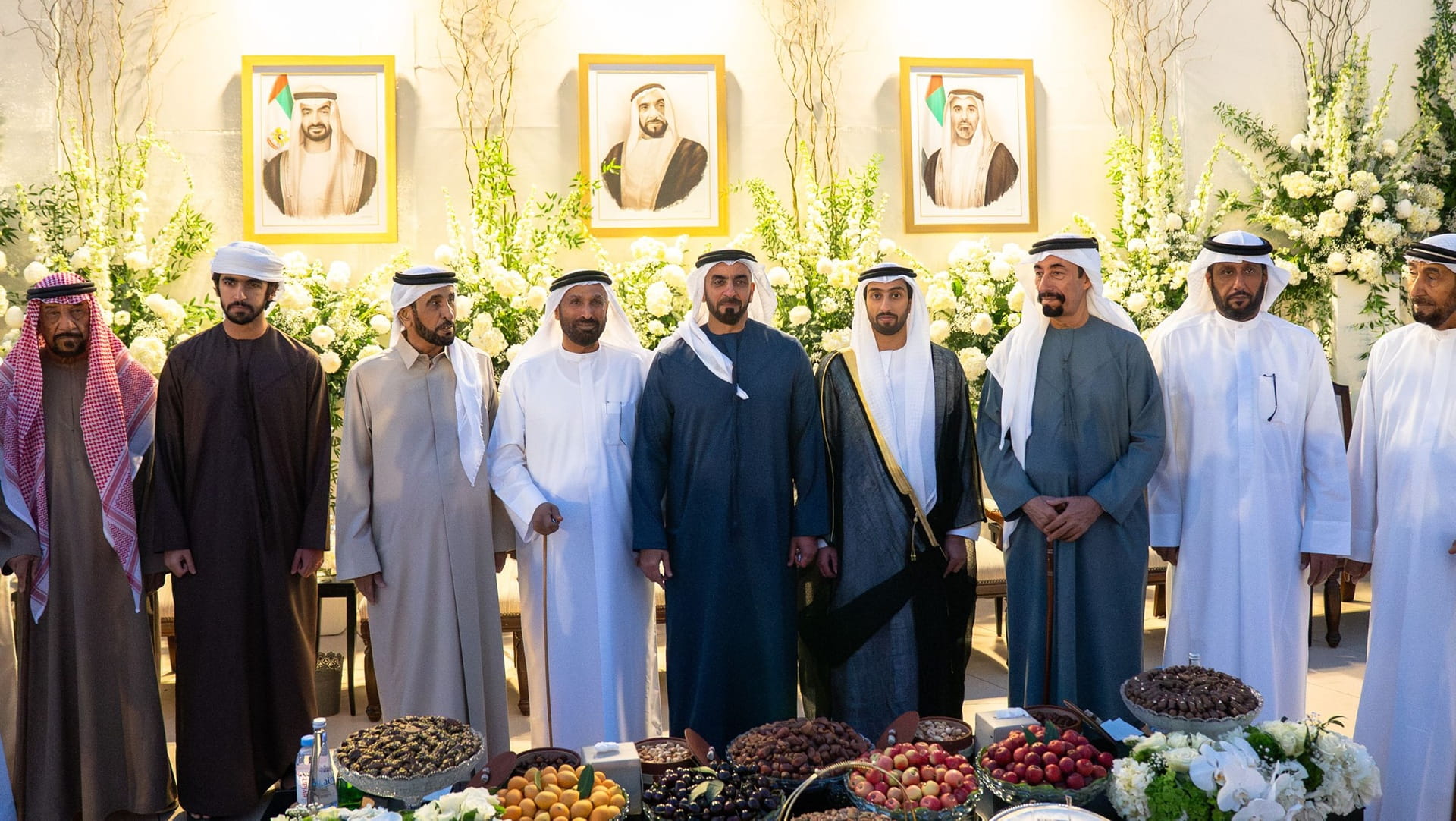 سيف بن زايد يشهد أفراح المزروعي في أبوظبي