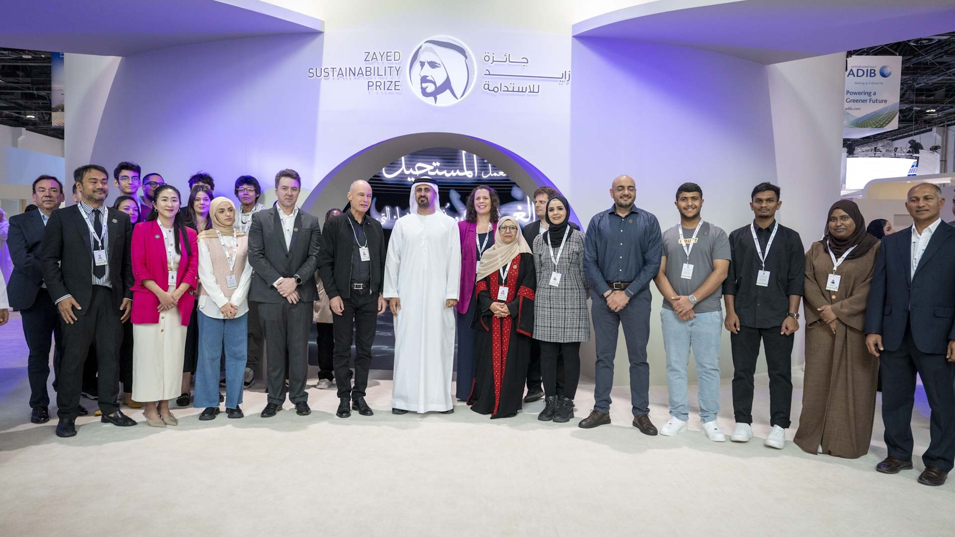 Theyab bin Mohamed attends Abu Dhabi Sustainability Week 2026 