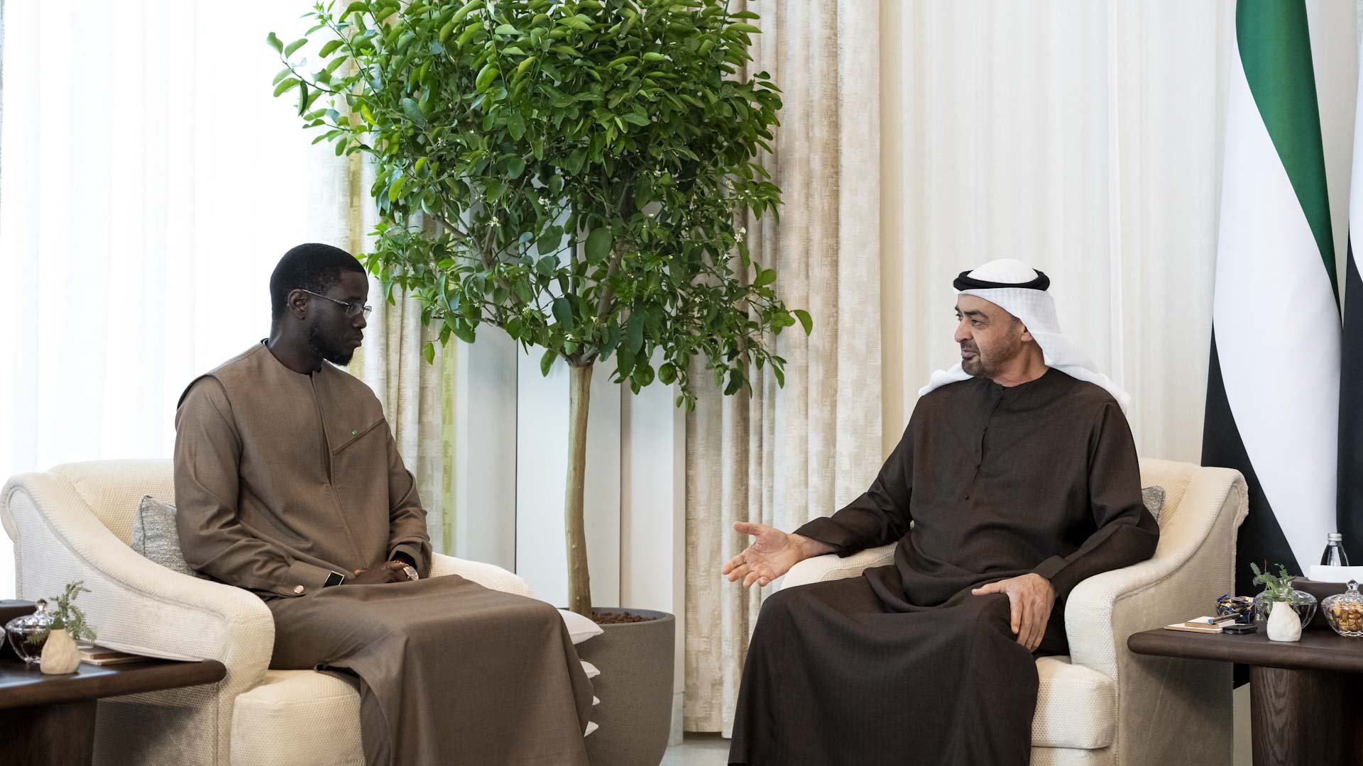 UAE, Senegal Presidents discuss bilateral ties
