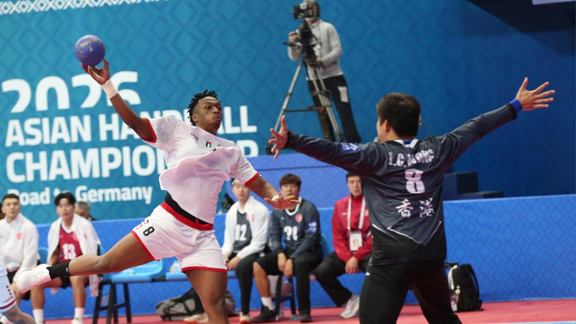 UAE handball team defeats Hong Kong in Asian Championship 