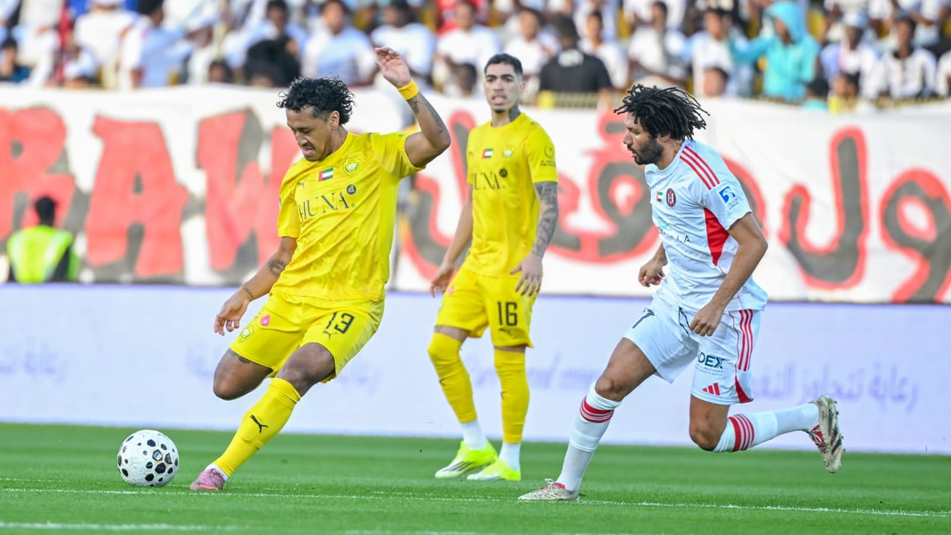 ريناتو يقود الوصل لفوز قاتل على الجزيرة في دوري أدنوك للمحترفين