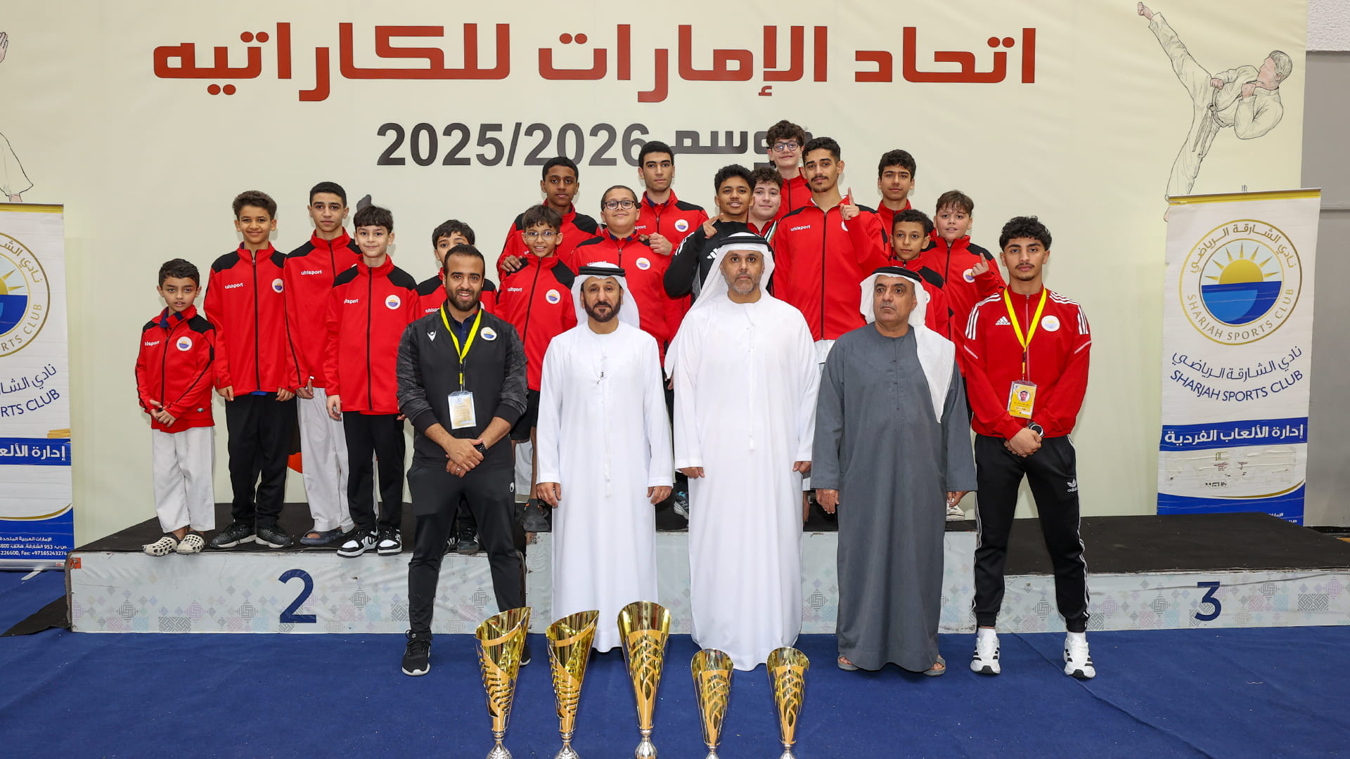 Sharjah club dominates UAE Karate Cup with 9 of 10 titles 