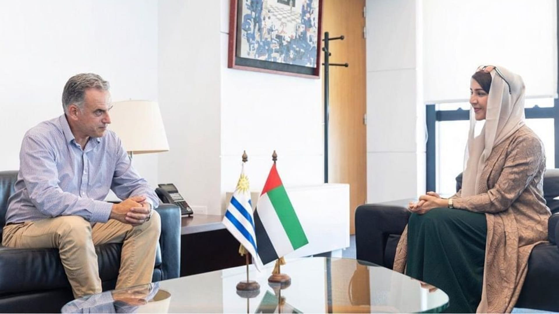 صورة بعنوان: ريم الهاشمي تبدأ جولة في أميركا اللاتينية بزيارة لدول الميركوسور 