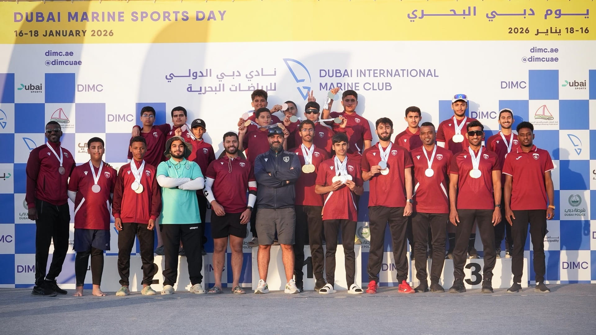 Al Hamriyah Rowing wins first round of UAE Championship