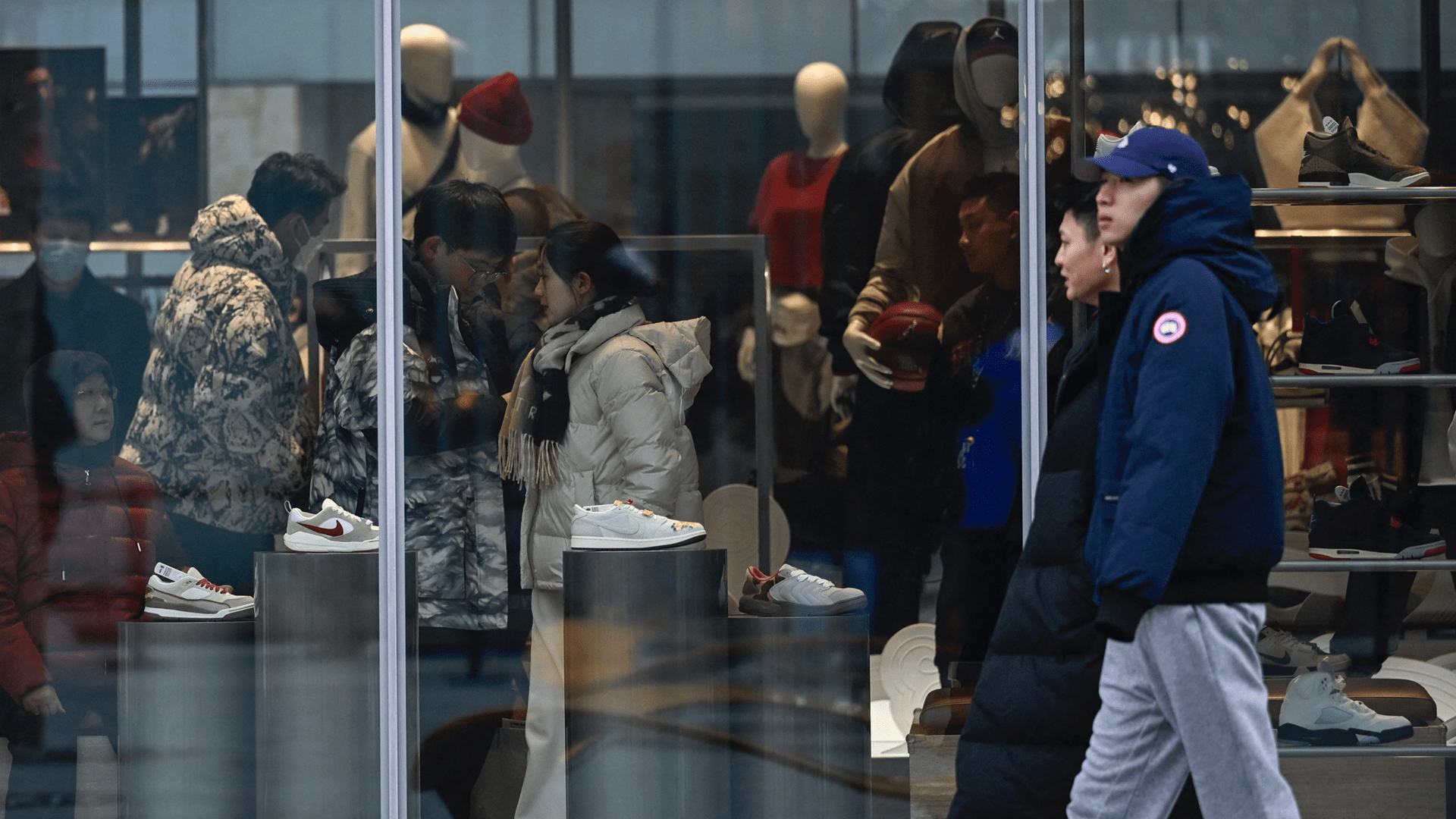 Image for the title: China says economy grew 5% last year, among slowest in decades 