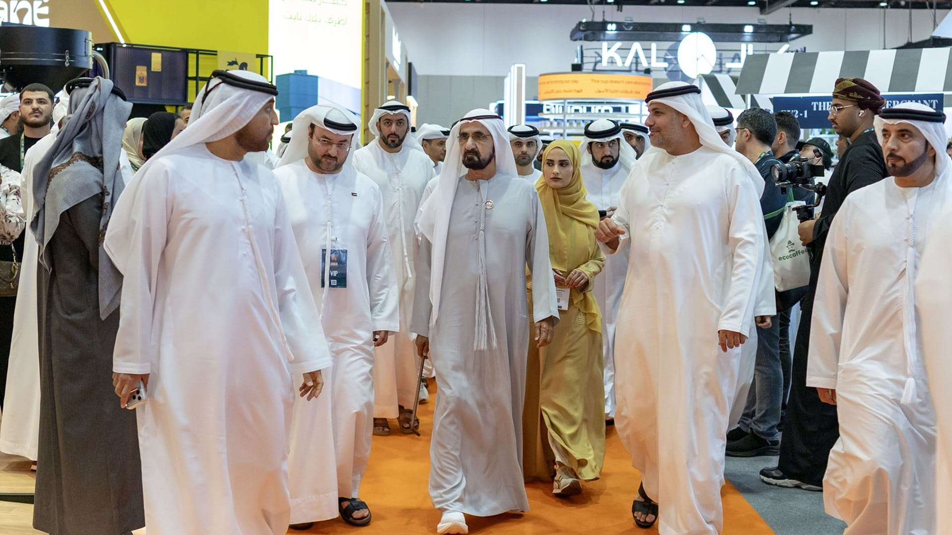 Mohammed bin Rashid visits World of Coffee Dubai  