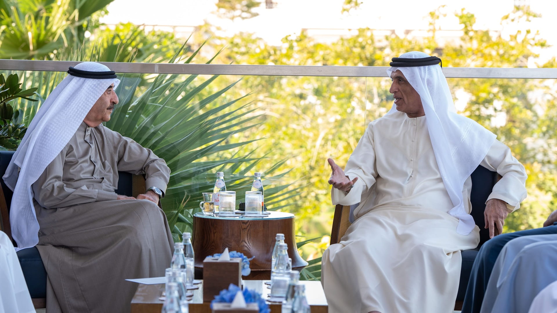 Ras Al Khaimah Ruler receives Umm Al Qaiwain Ruler