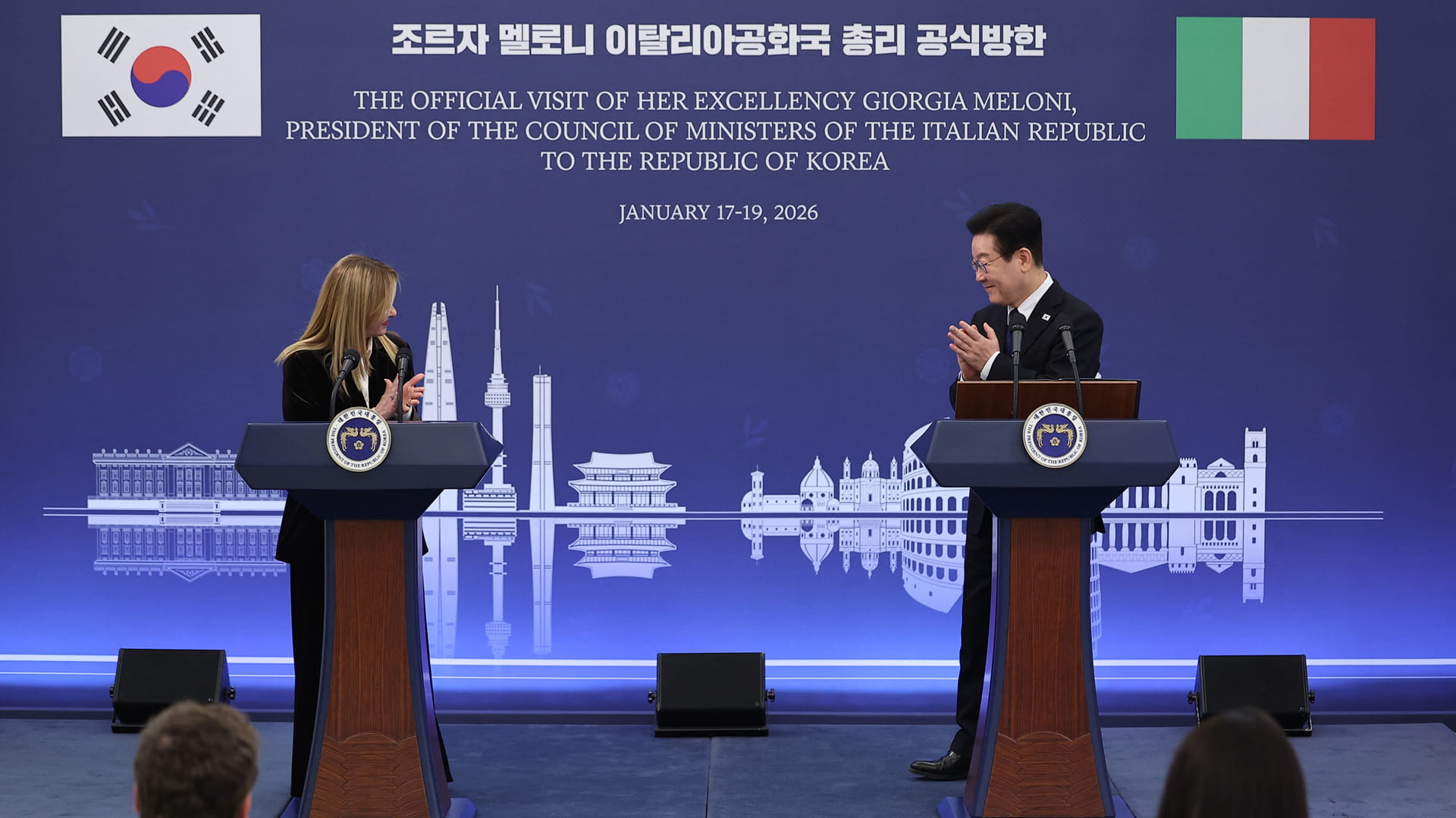 South Korea, Italy agree to boost AI, space and defence ties
