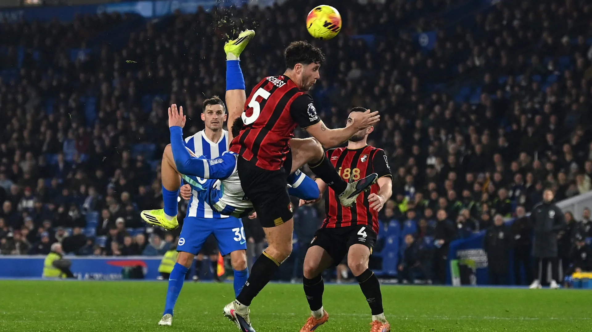 Late drama as Bournemouth and Brighton share the points 