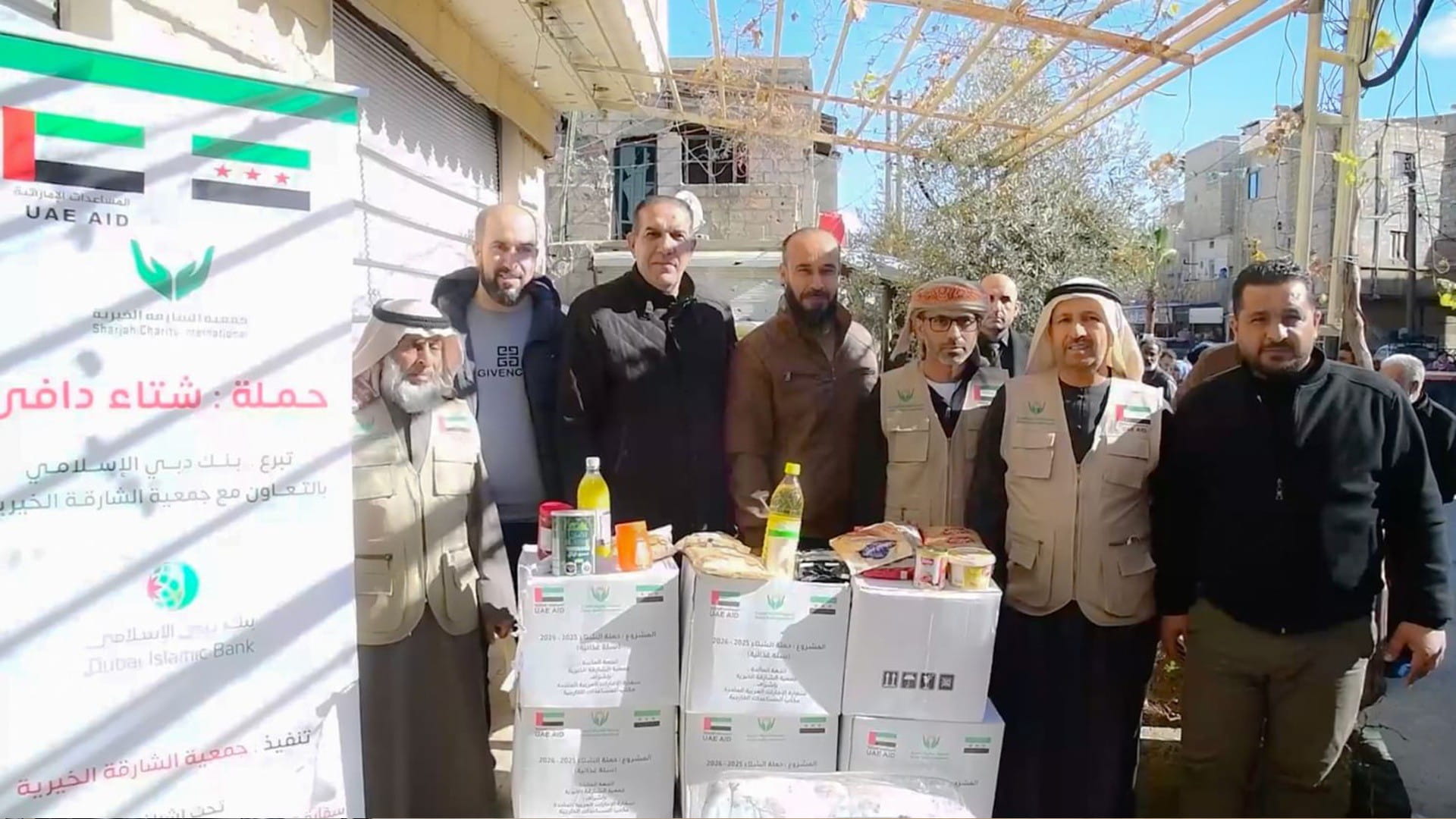 SCI provides winter relief to 1,500 families in Syria 