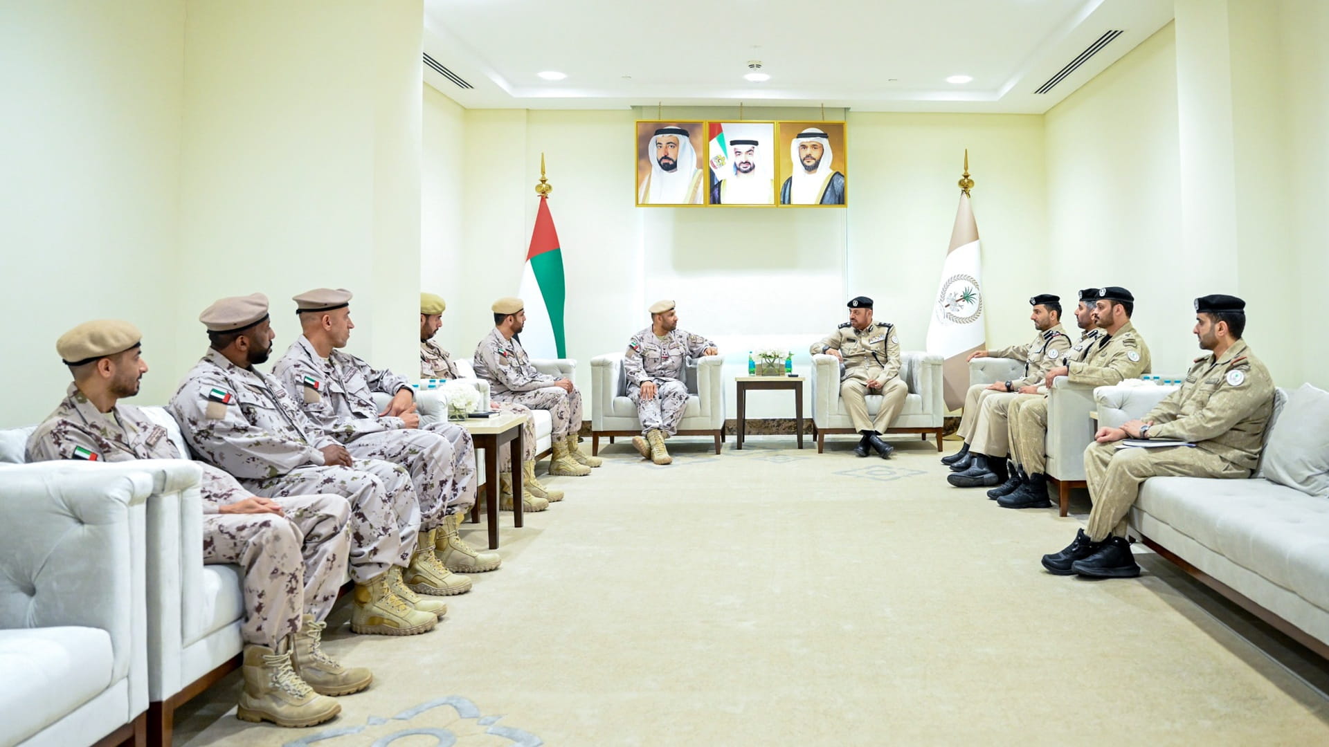 SP and Presidential Guard enhance joint cooperation