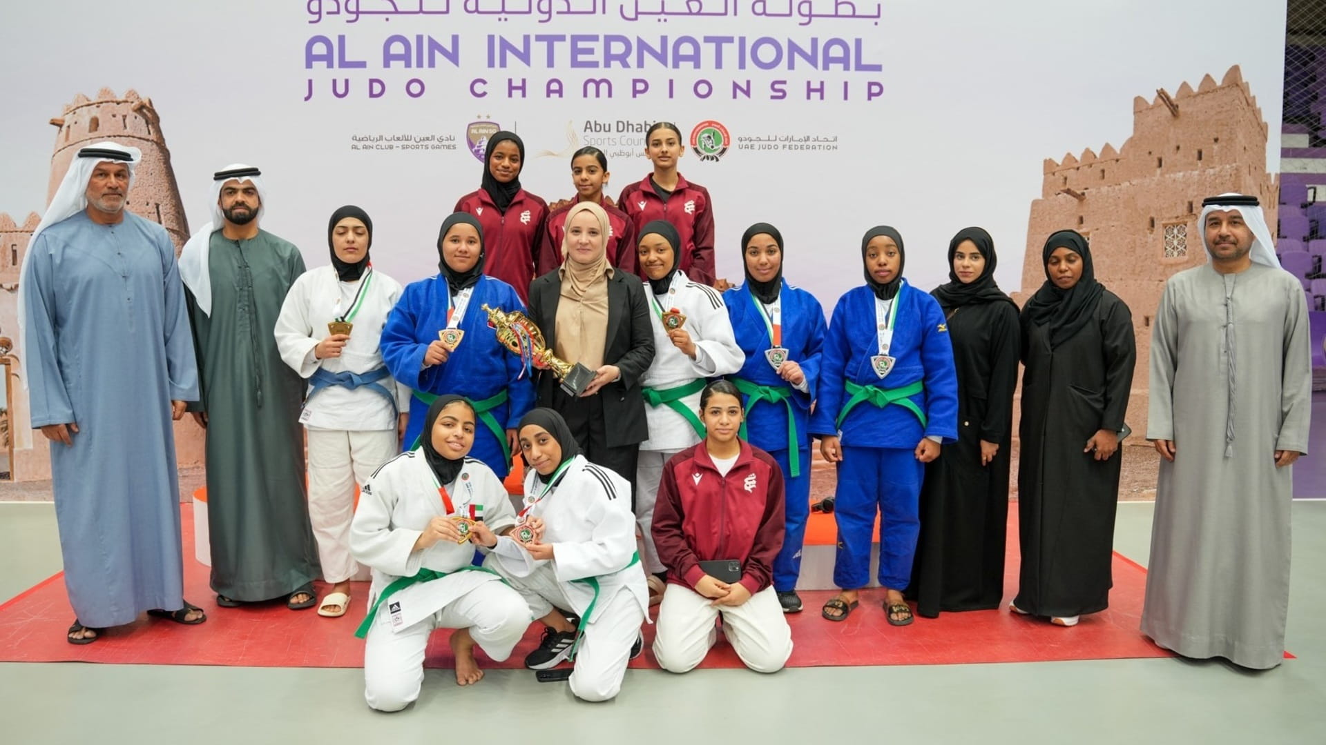 صورة بعنوان: أندية الشارقة لرياضة المرأة تحصد ميداليات في بطولة العين للجودو 
