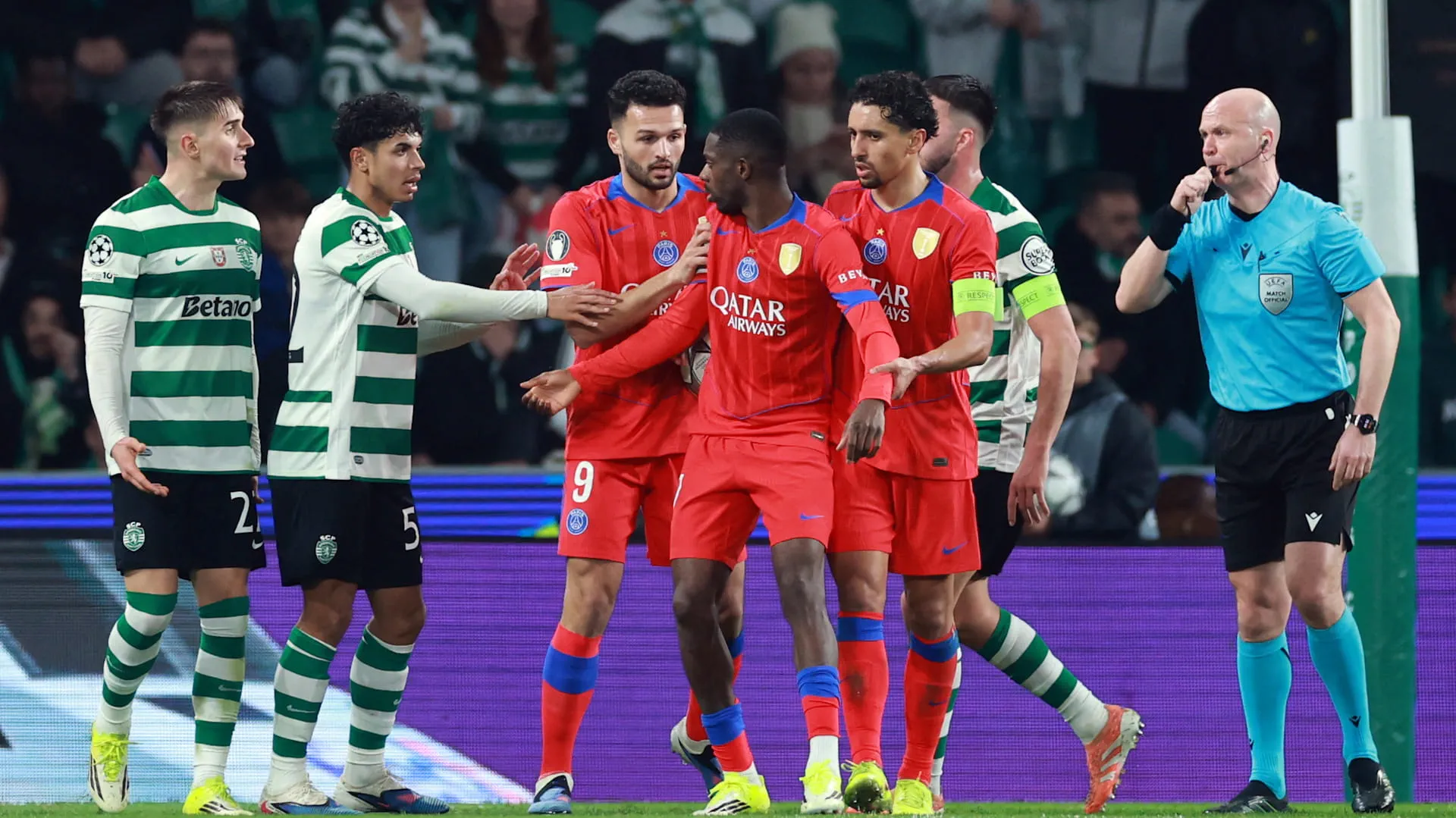 Paris Saint-Germain stumble against Portugal’s Sporting in Champions League