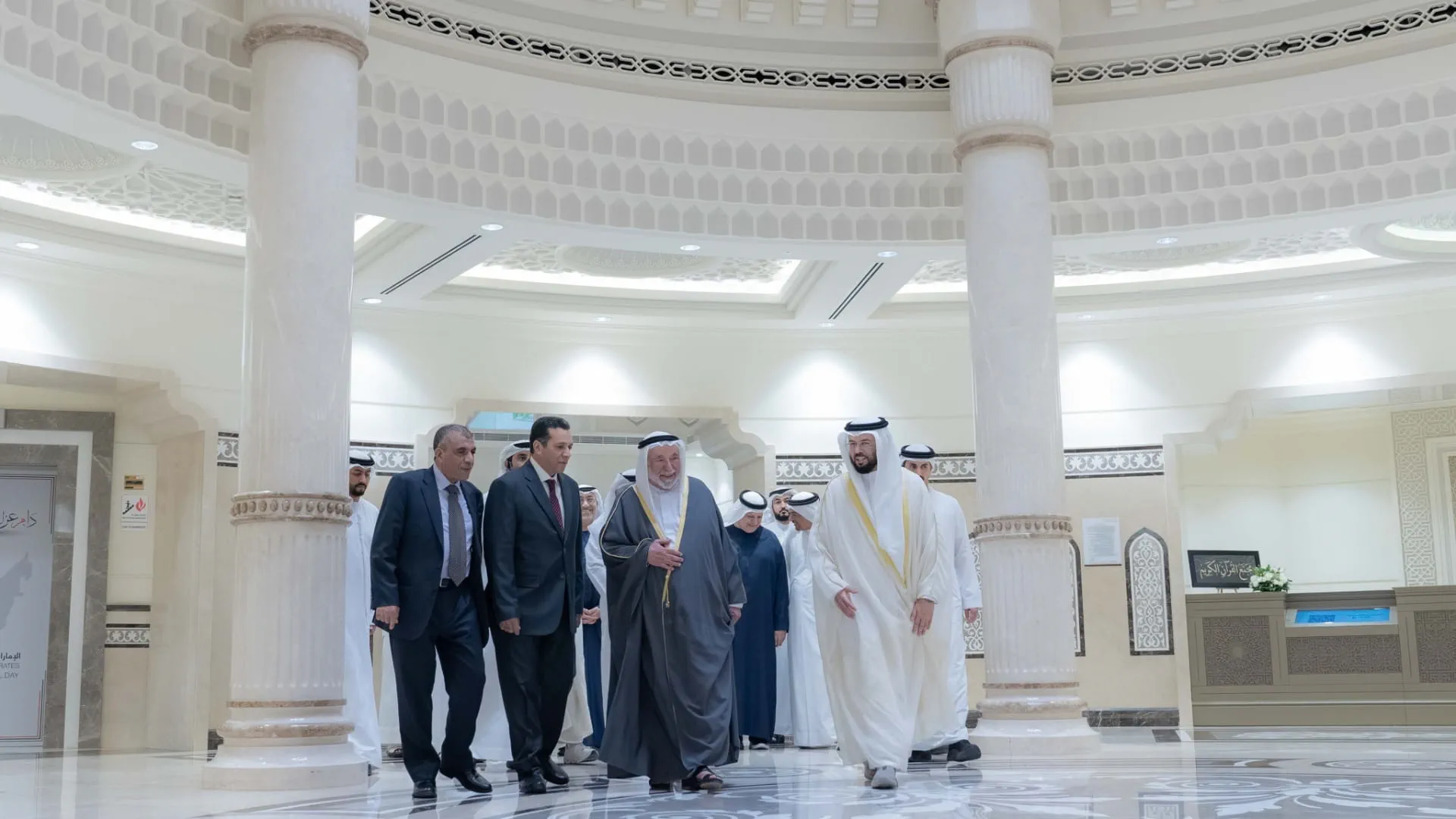 During the tour at the Holy Quran Academy