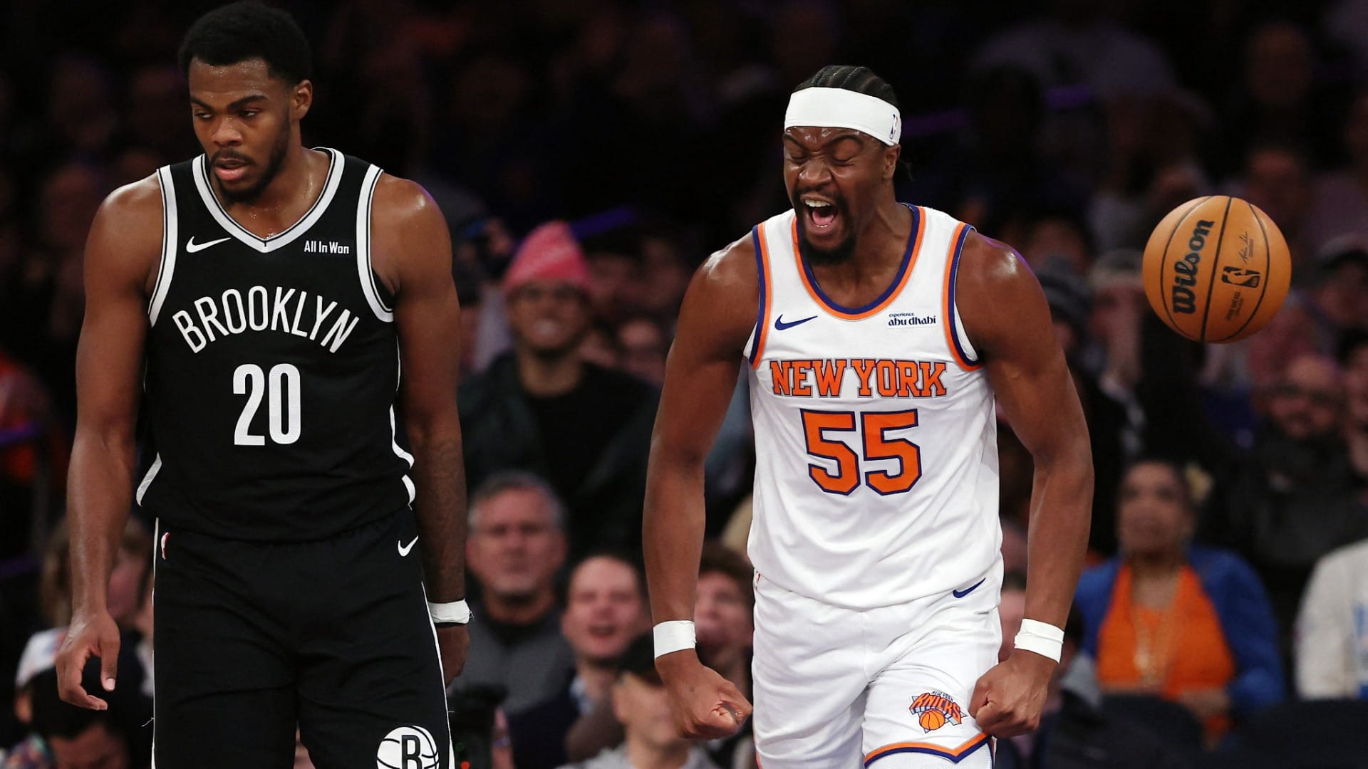 نيويورك نيكس يتخطى بروكلين بفارق 54 نقطة في الـ NBA 