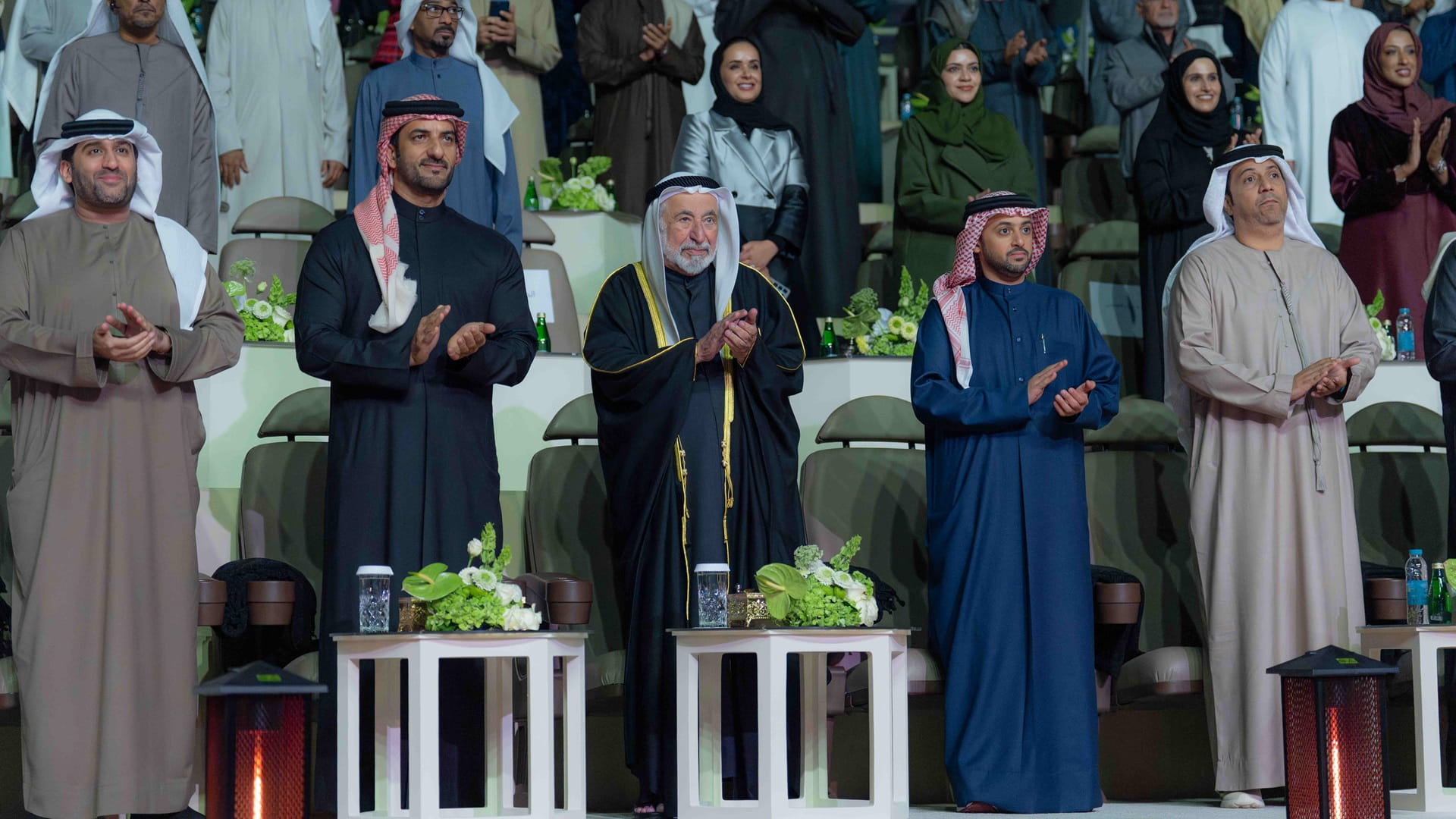 Sharjah Ruler witnesses premiere of epic play Al-Zeer Salem 